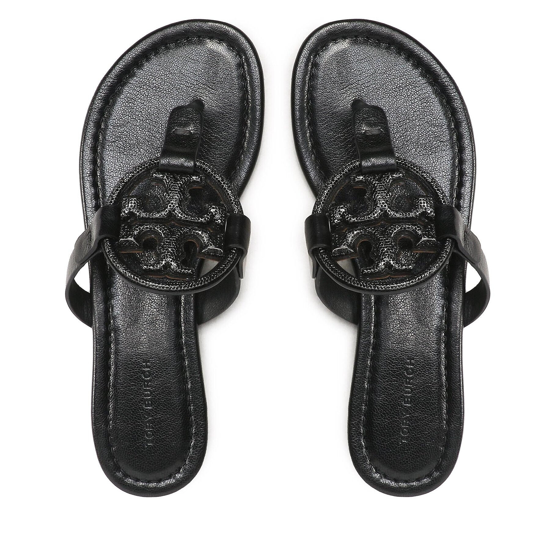 Tory Burch Flip flop Miller Pave 145945 Negru - Pled.ro