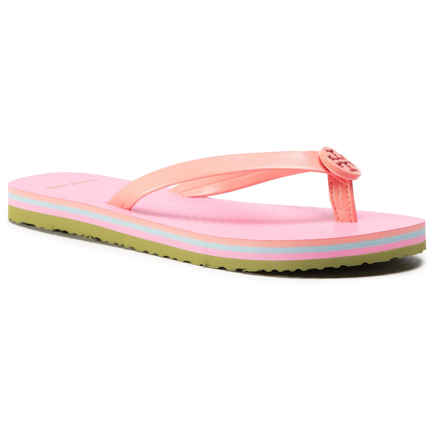 Tory Burch Flip flop Mini Minnie Flip Flop 76732 Roz - Pled.ro