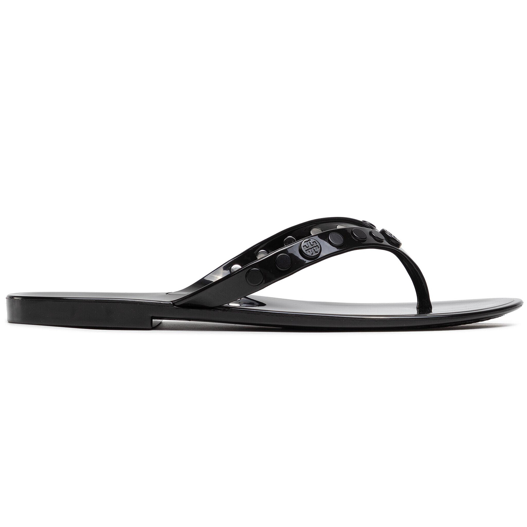 Tory Burch Flip flop Studded Jelly 76555 Negru - Pled.ro