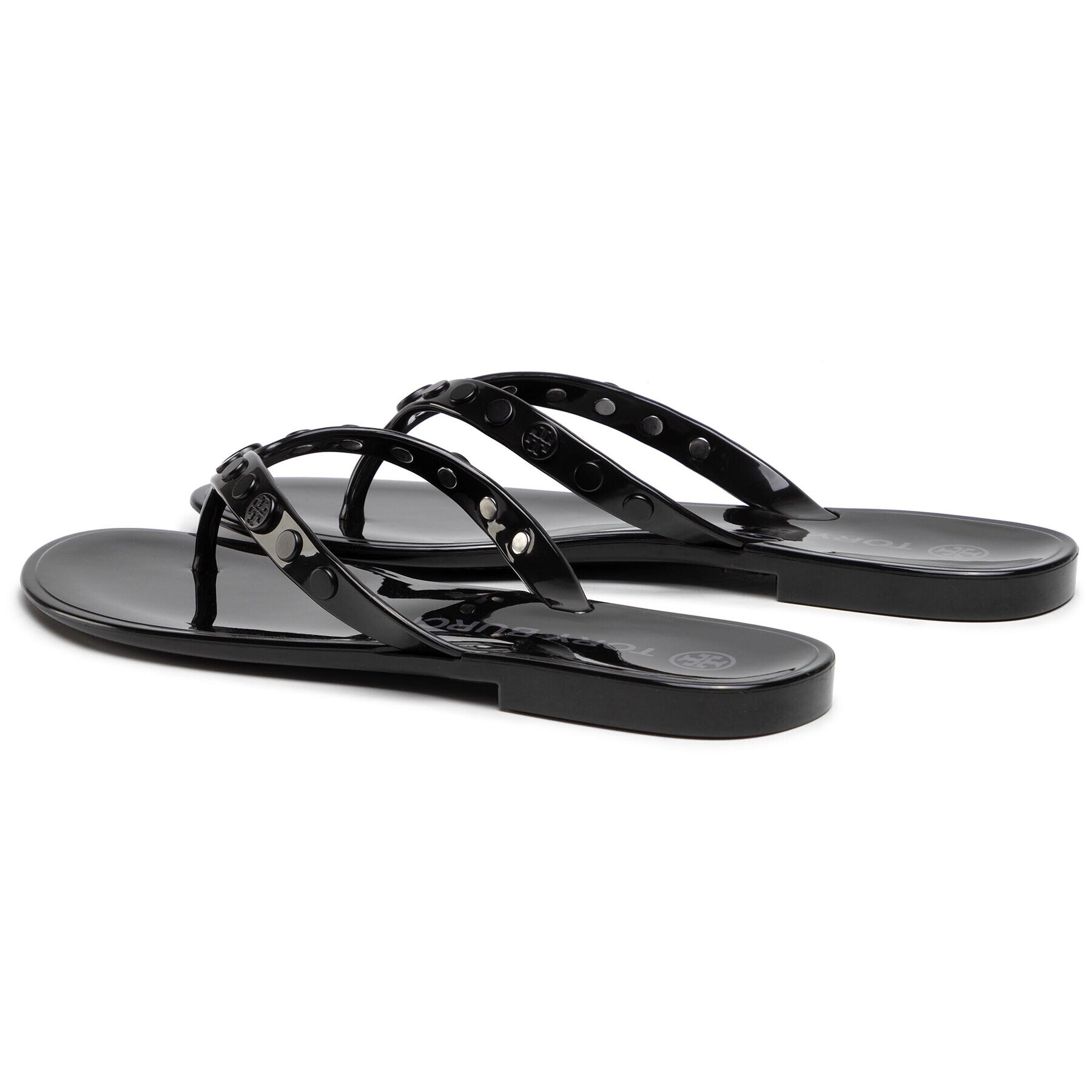 Tory Burch Flip flop Studded Jelly 76555 Negru - Pled.ro