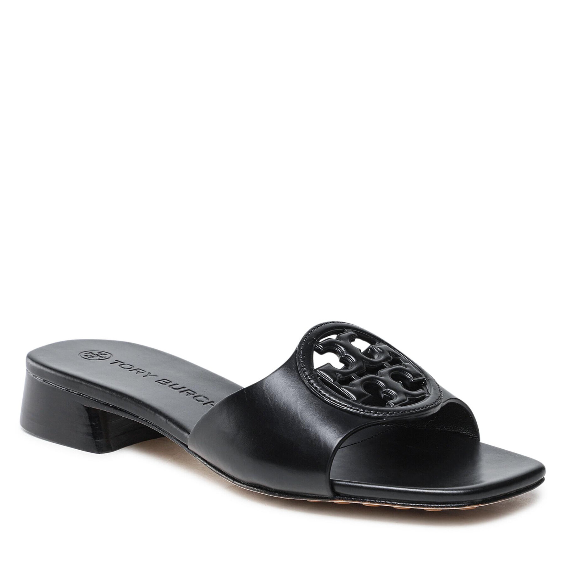 Tory Burch Șlapi Bombe Miller Slide 89367 Negru - Pled.ro