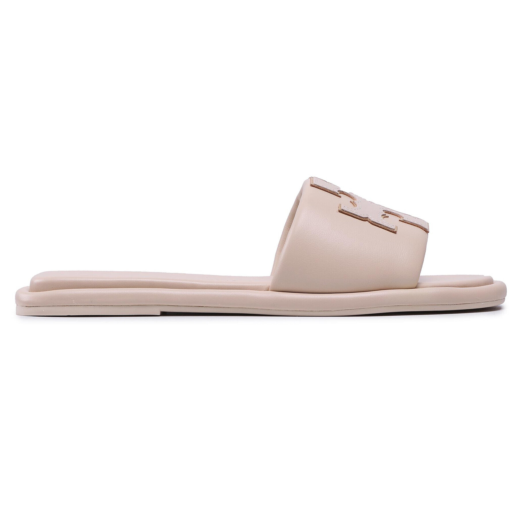 Tory Burch Șlapi Double Sport Slide 79985 Bej - Pled.ro