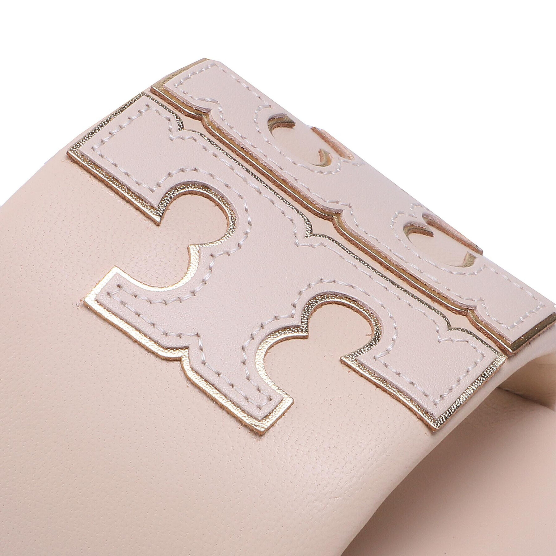 Tory Burch Șlapi Double Sport Slide 79985 Bej - Pled.ro