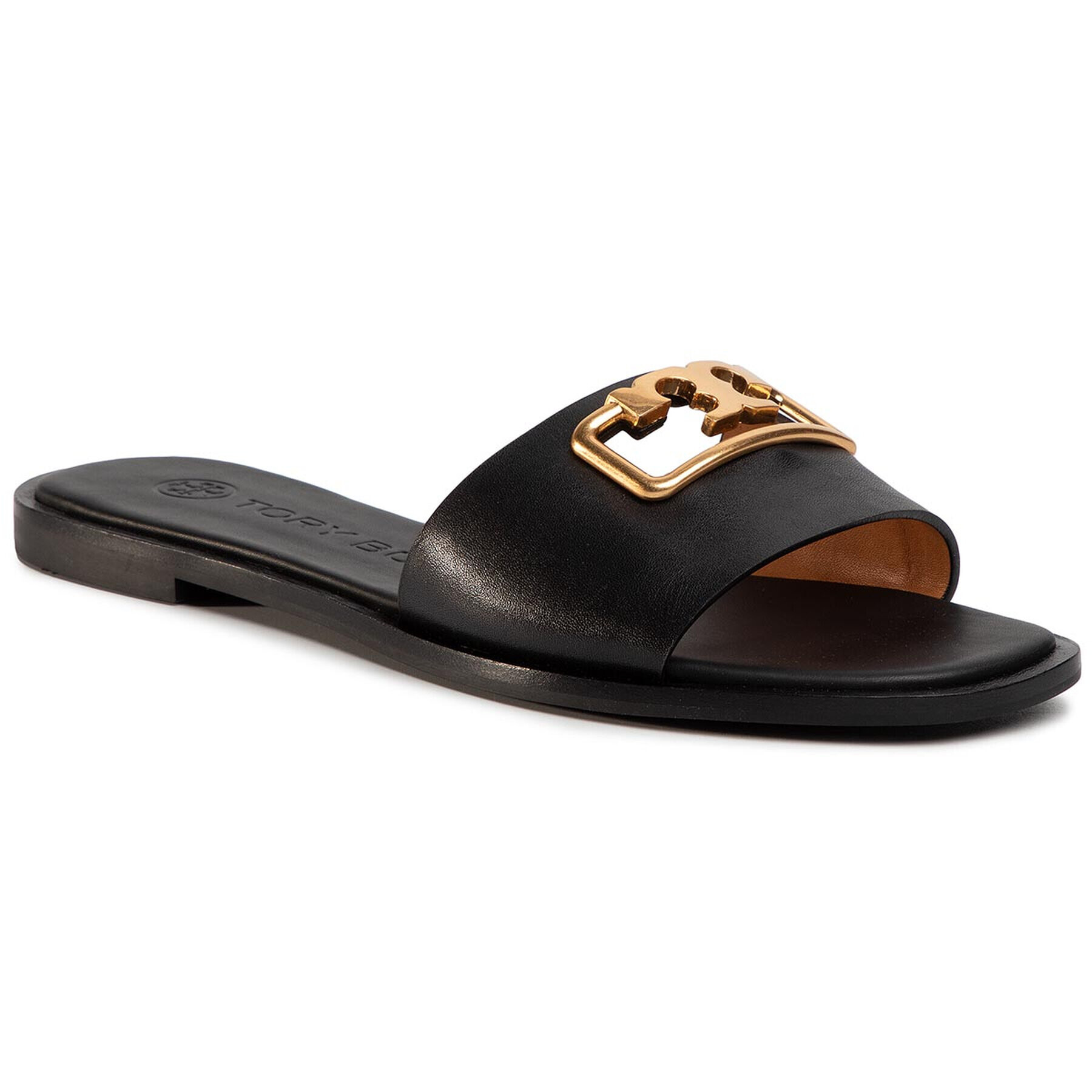 Tory Burch Șlapi Selby Slide 63527 Negru - Pled.ro