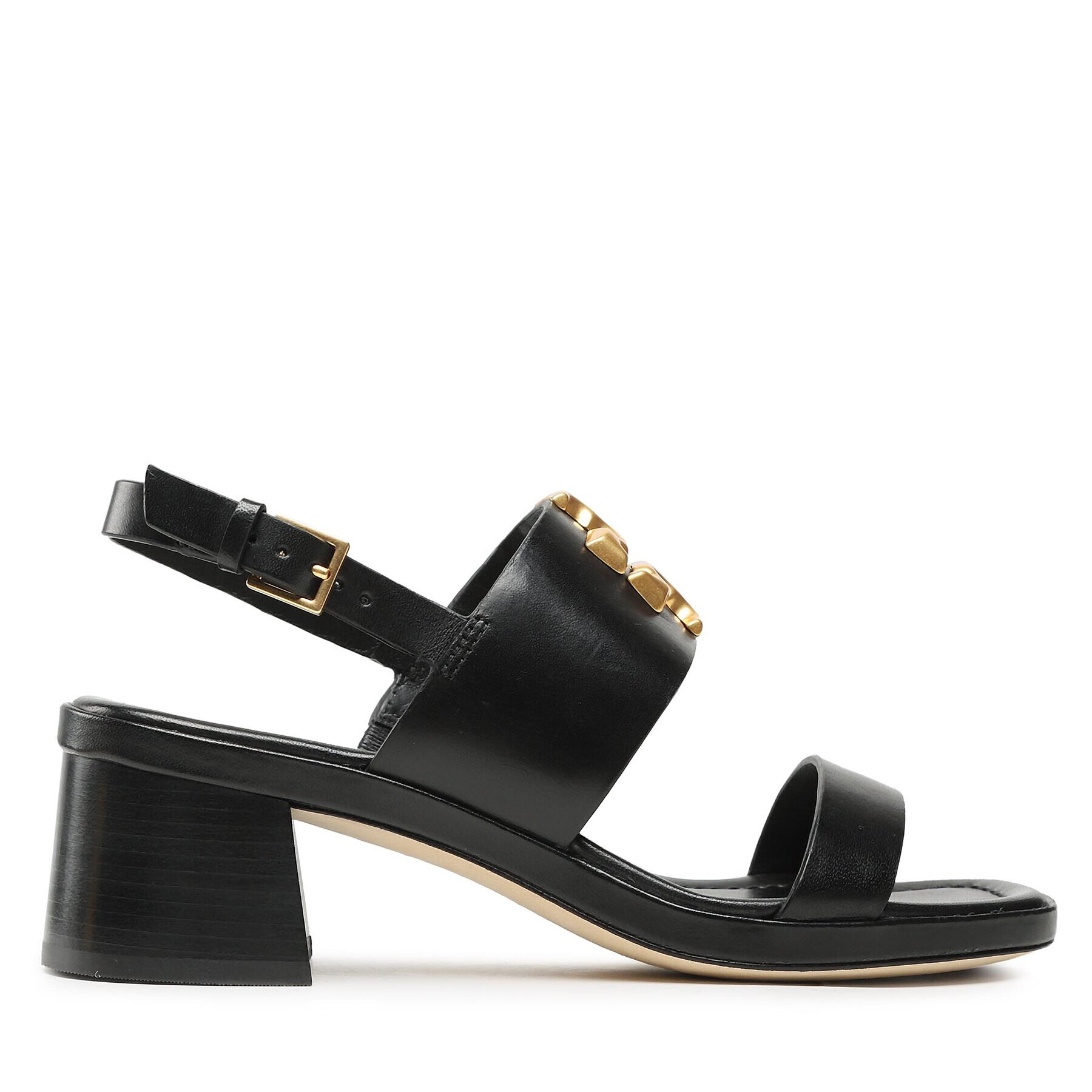 Tory Burch Sandale Eleanor Heel 136544 Negru - Pled.ro