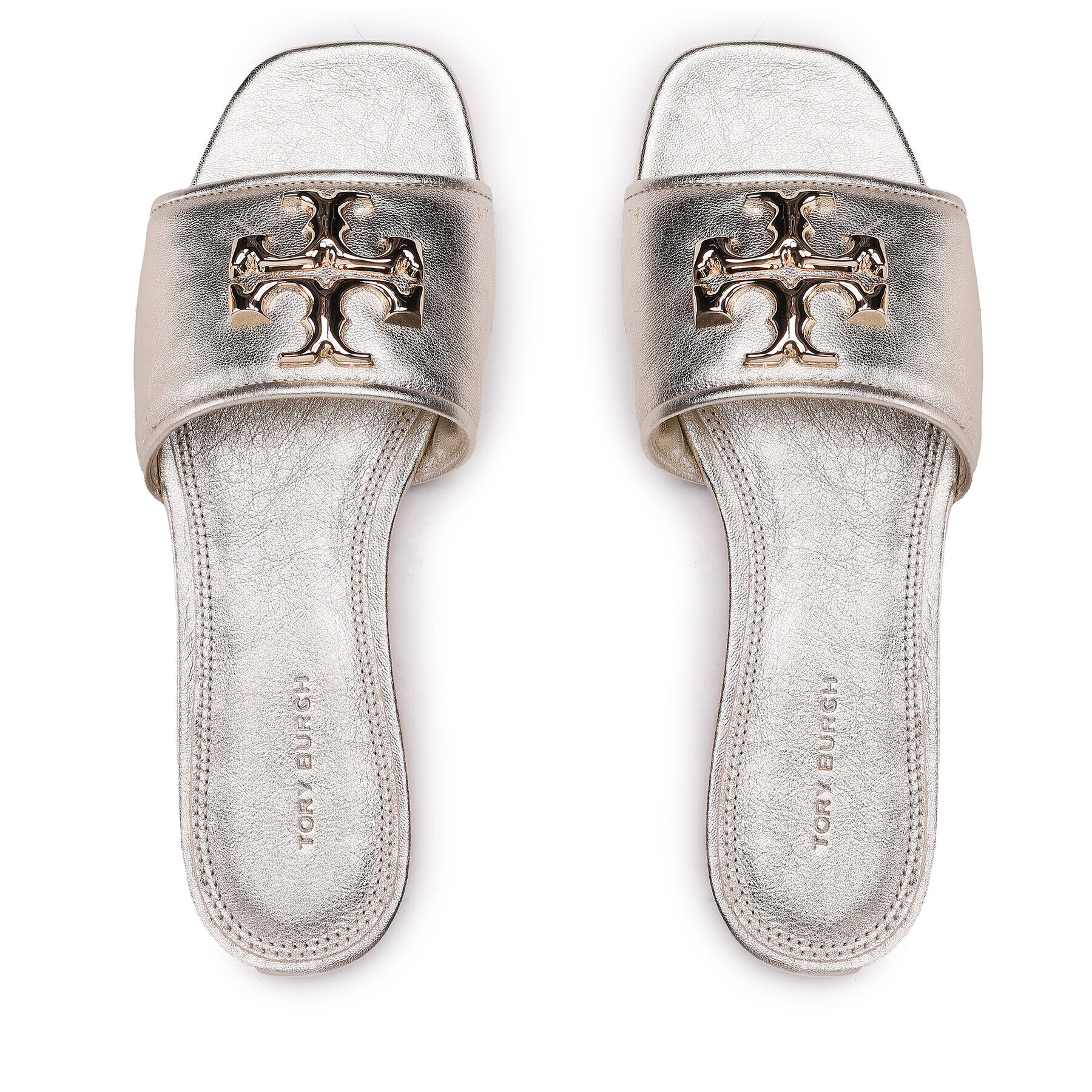 Tory Burch Șlapi Eleanor Slide 91213 Auriu - Pled.ro