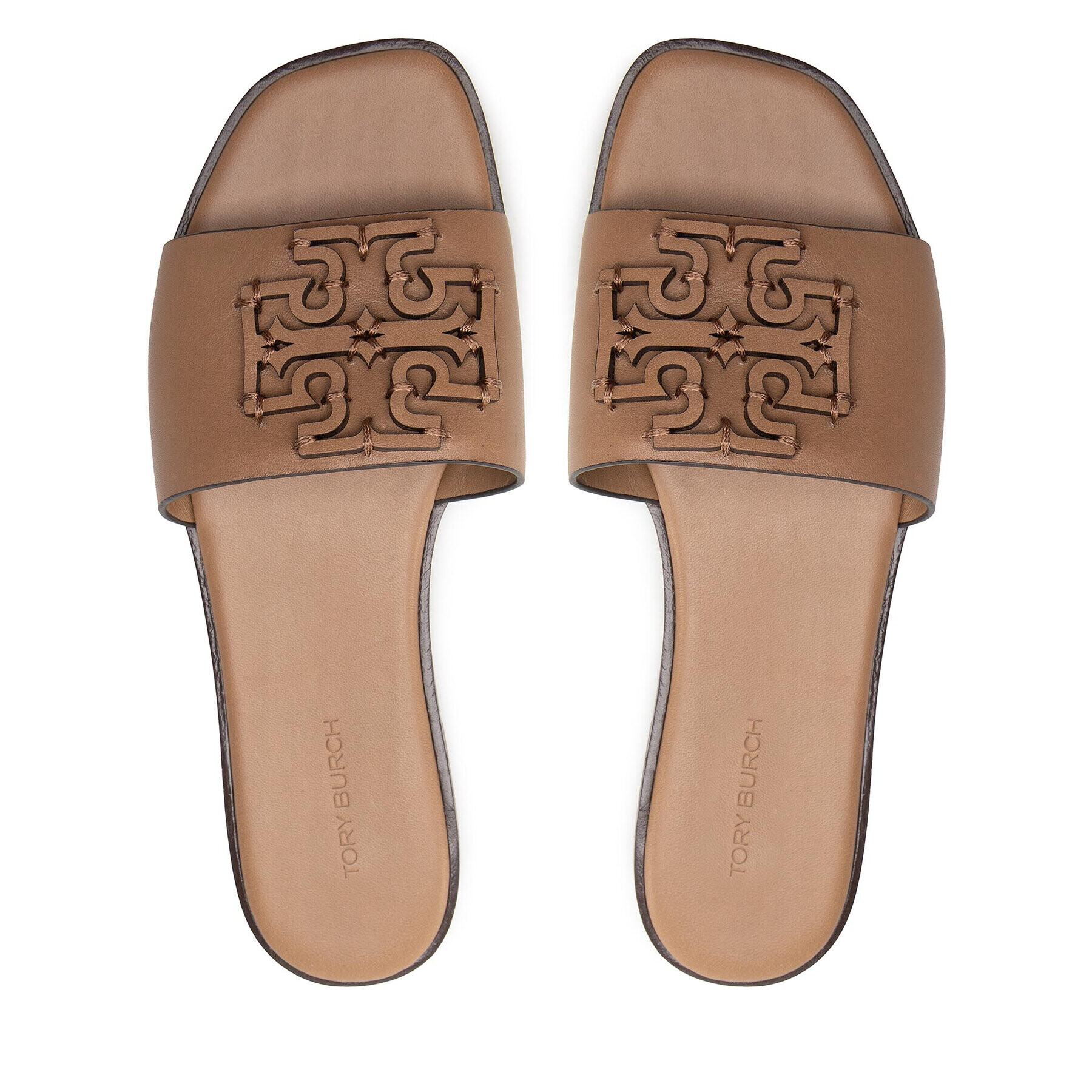 Tory Burch Șlapi Ines Slide 88784 Maro - Pled.ro