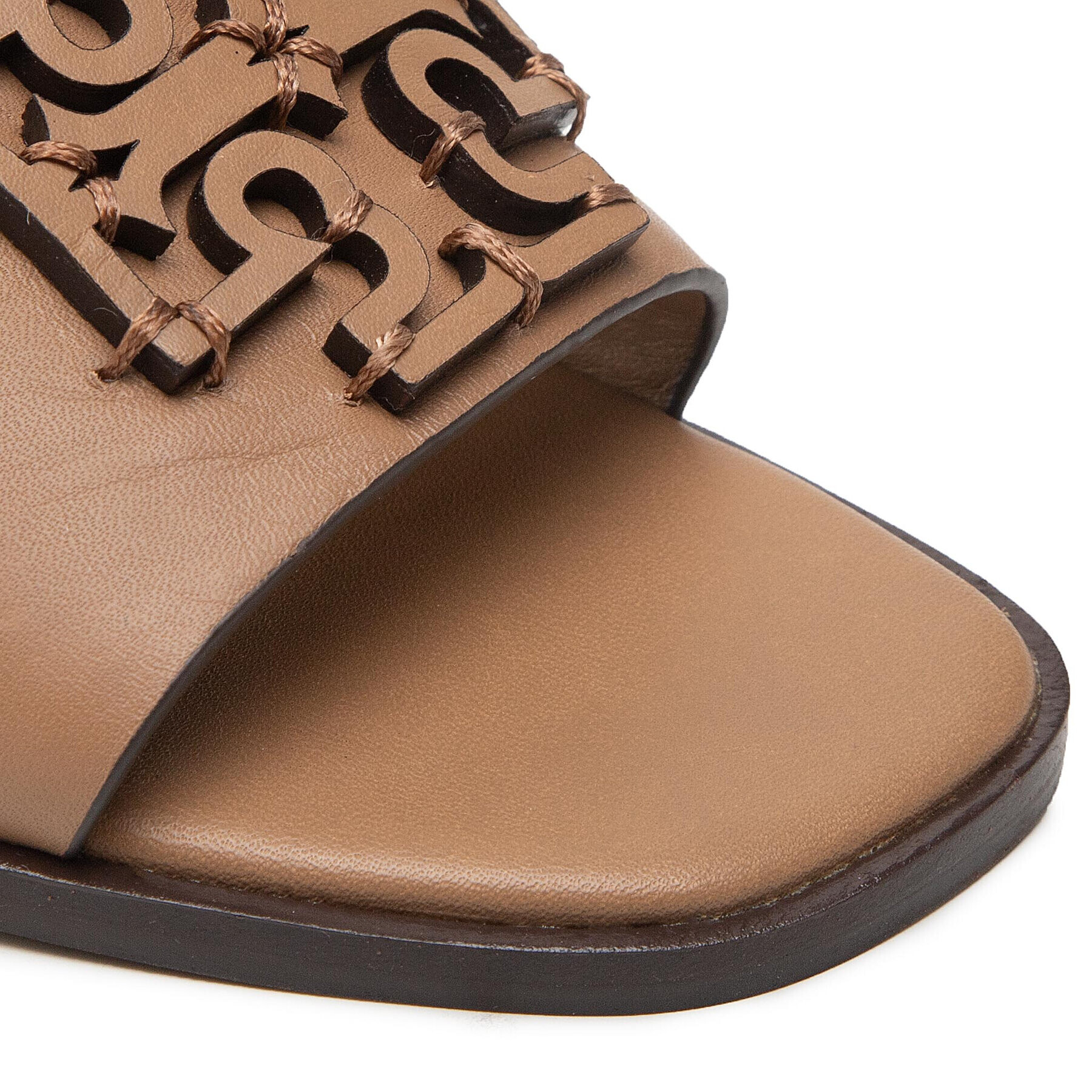 Tory Burch Șlapi Ines Slide 88784 Maro - Pled.ro