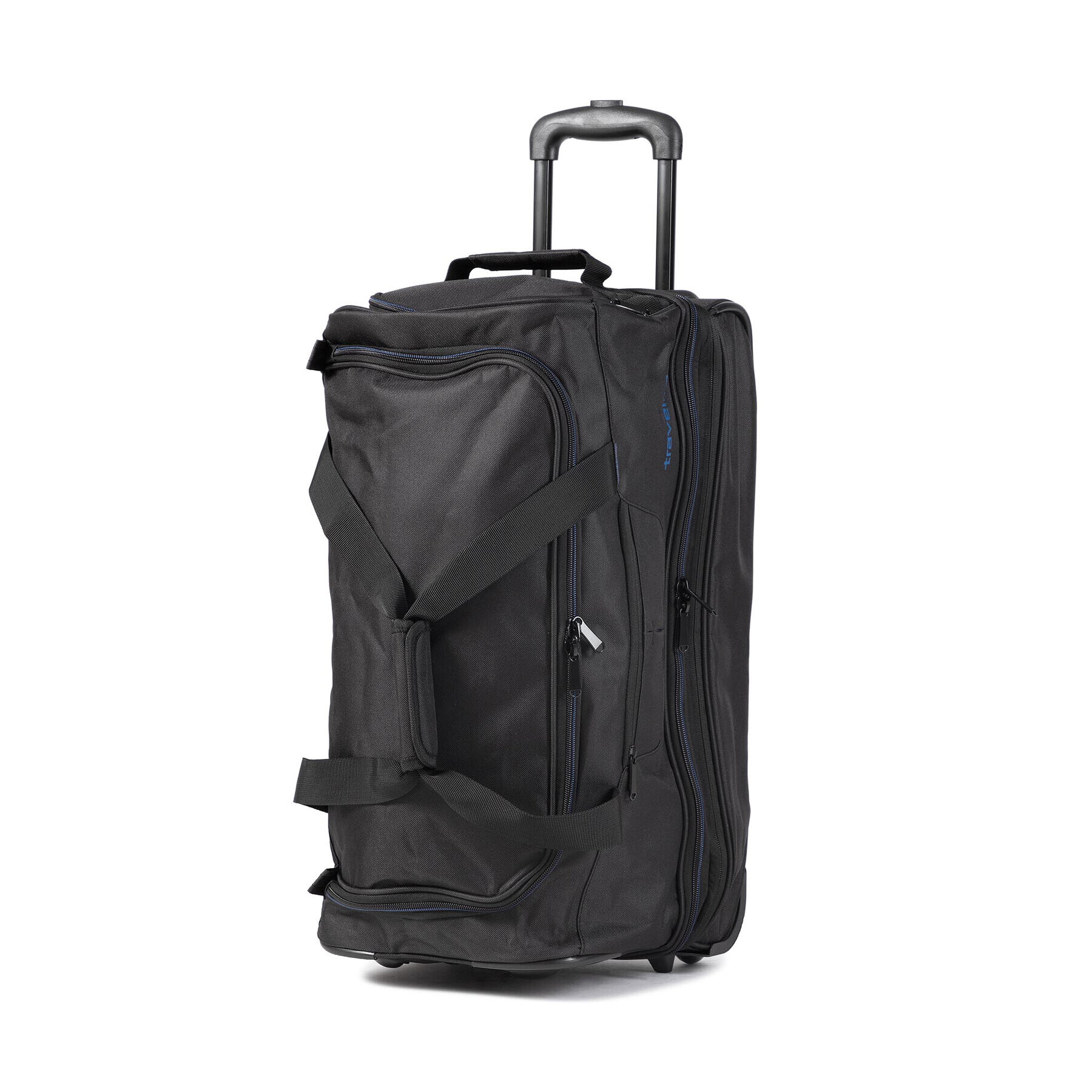 Travelite Valiză Mică din Material 96275-01 Negru - Pled.ro