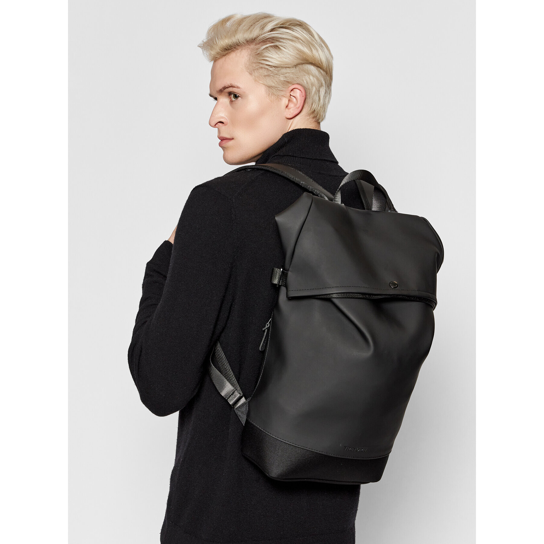 Tretorn Rucsac Malmo Rolltop 474008 Negru - Pled.ro