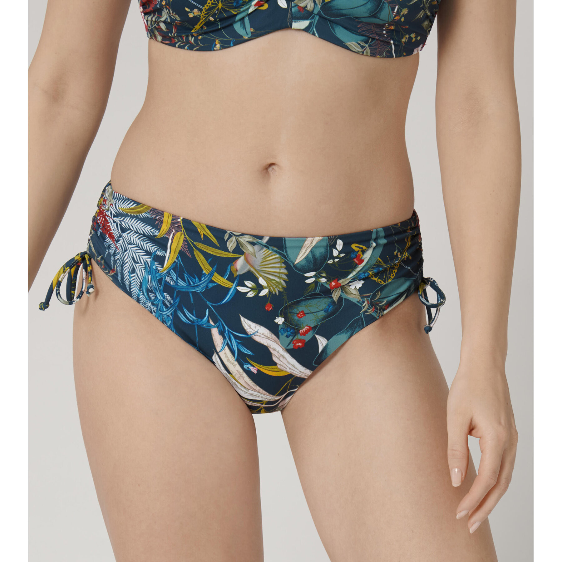 Triumph Bikini partea de jos Botanical Leaf 10207934 Bleumarin - Pled.ro