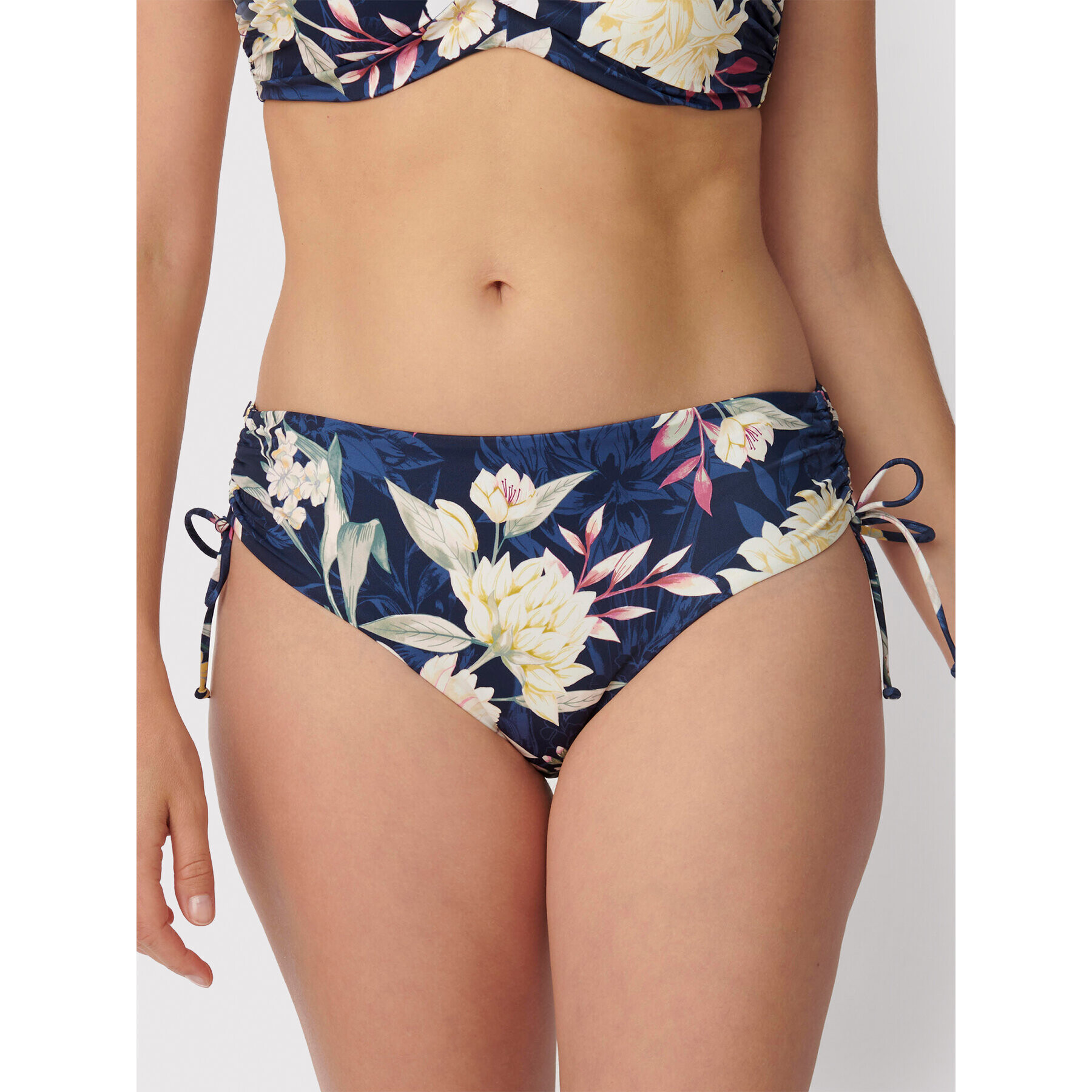 Triumph Bikini partea de jos Botanical Leaf 10207934 Bleumarin - Pled.ro