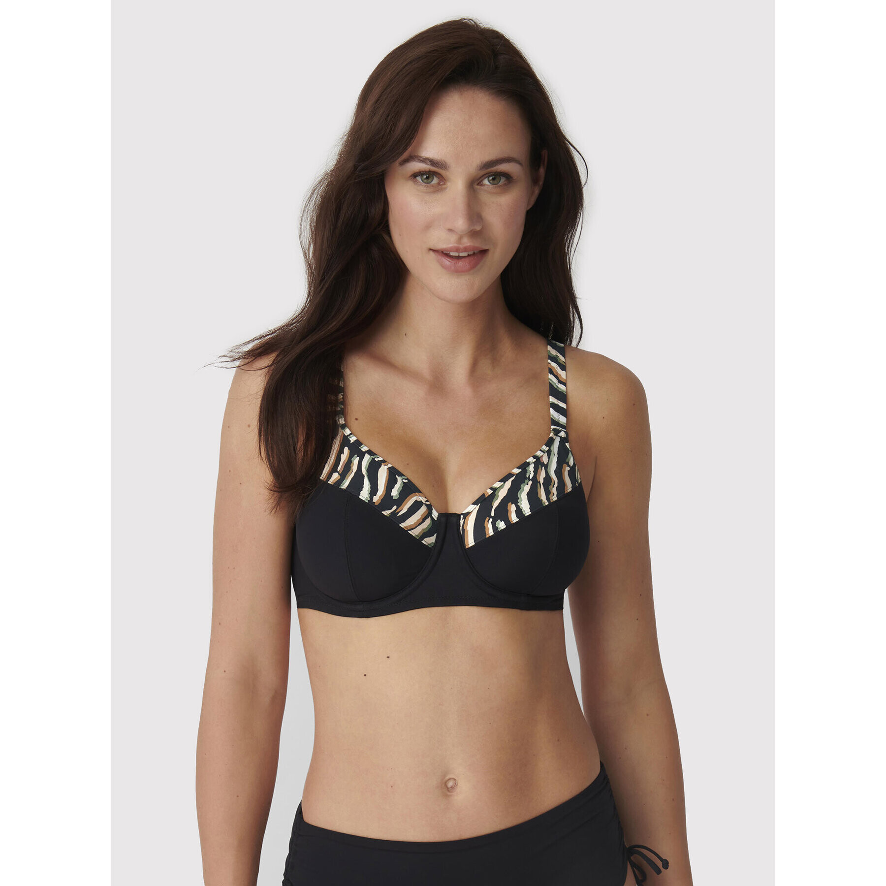 Triumph Bikini partea de sus Charm Elegance 2.0 10207886 Negru - Pled.ro