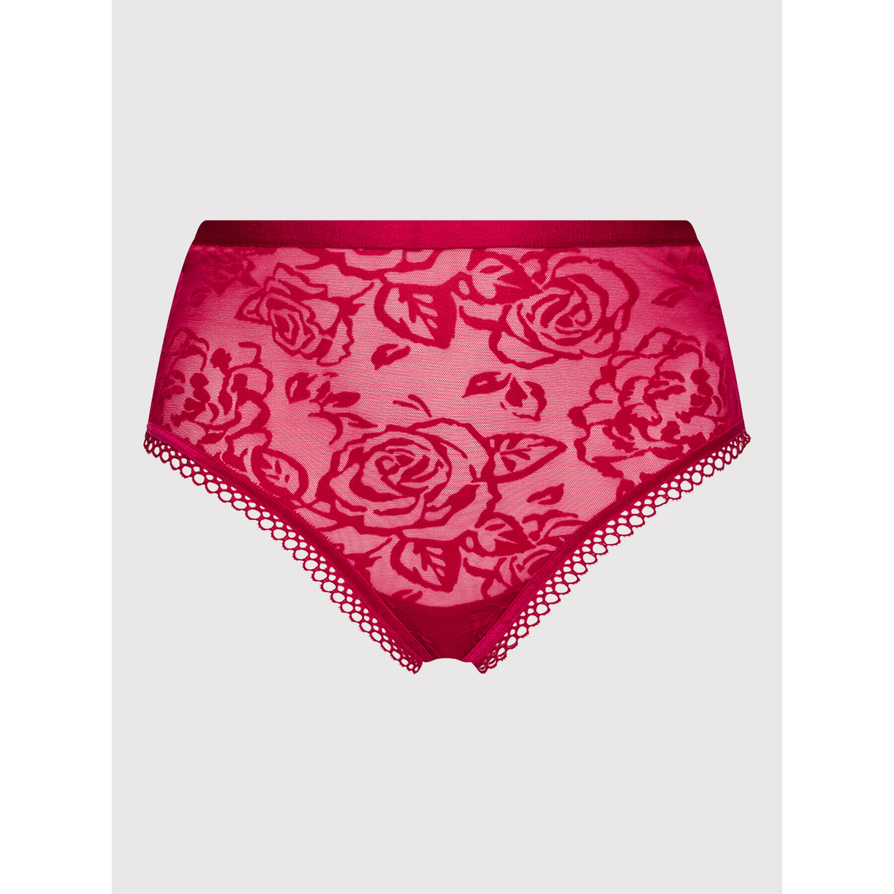 Triumph Chiloți brazilieni cu talie înaltă Velvet Rose Spotlight 10205655 Roz - Pled.ro