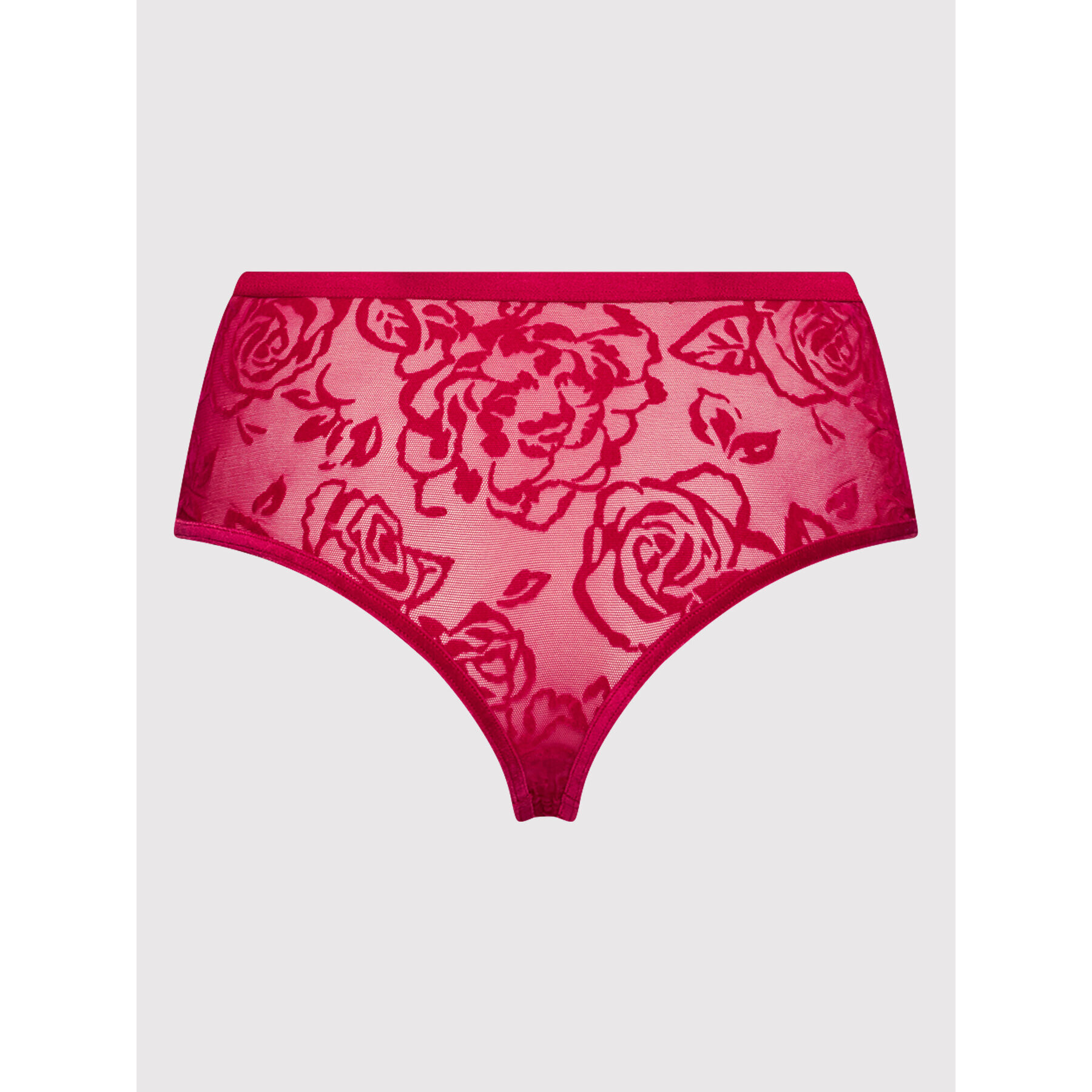 Triumph Chiloți brazilieni cu talie înaltă Velvet Rose Spotlight 10205655 Roz - Pled.ro