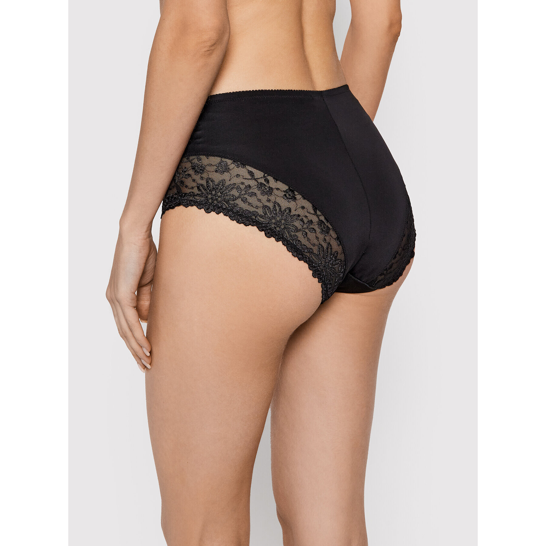 Triumph Chiloți clasici cu talie înaltă Ladyform Soft 10210671 Negru - Pled.ro