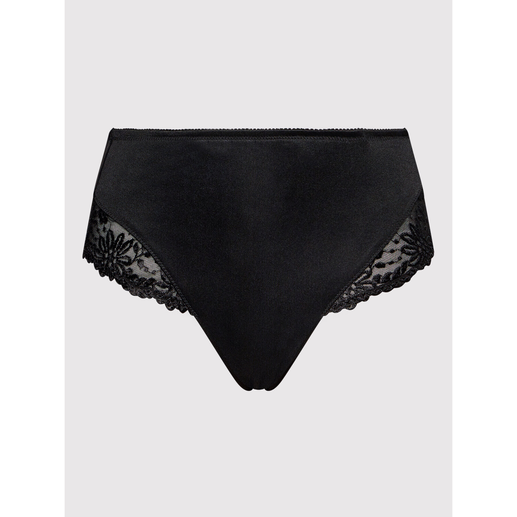 Triumph Chiloți clasici cu talie înaltă Ladyform Soft 10210671 Negru - Pled.ro