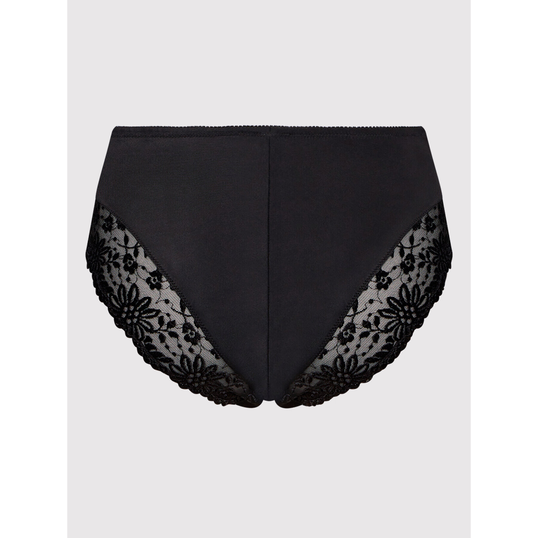 Triumph Chiloți clasici cu talie înaltă Ladyform Soft 10210671 Negru - Pled.ro