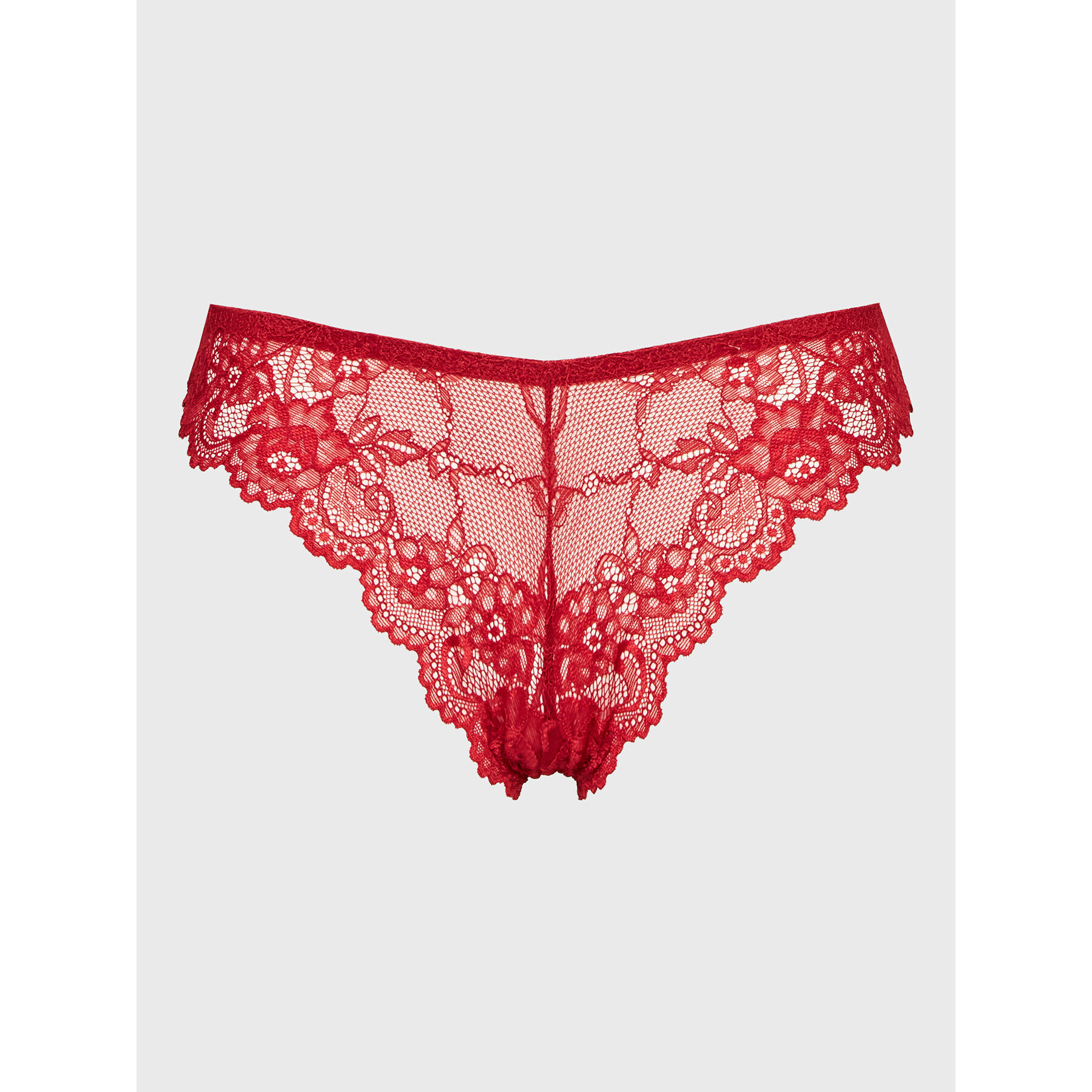 Triumph Chilot brazilian Tempting Lace 10182559 Roșu - Pled.ro