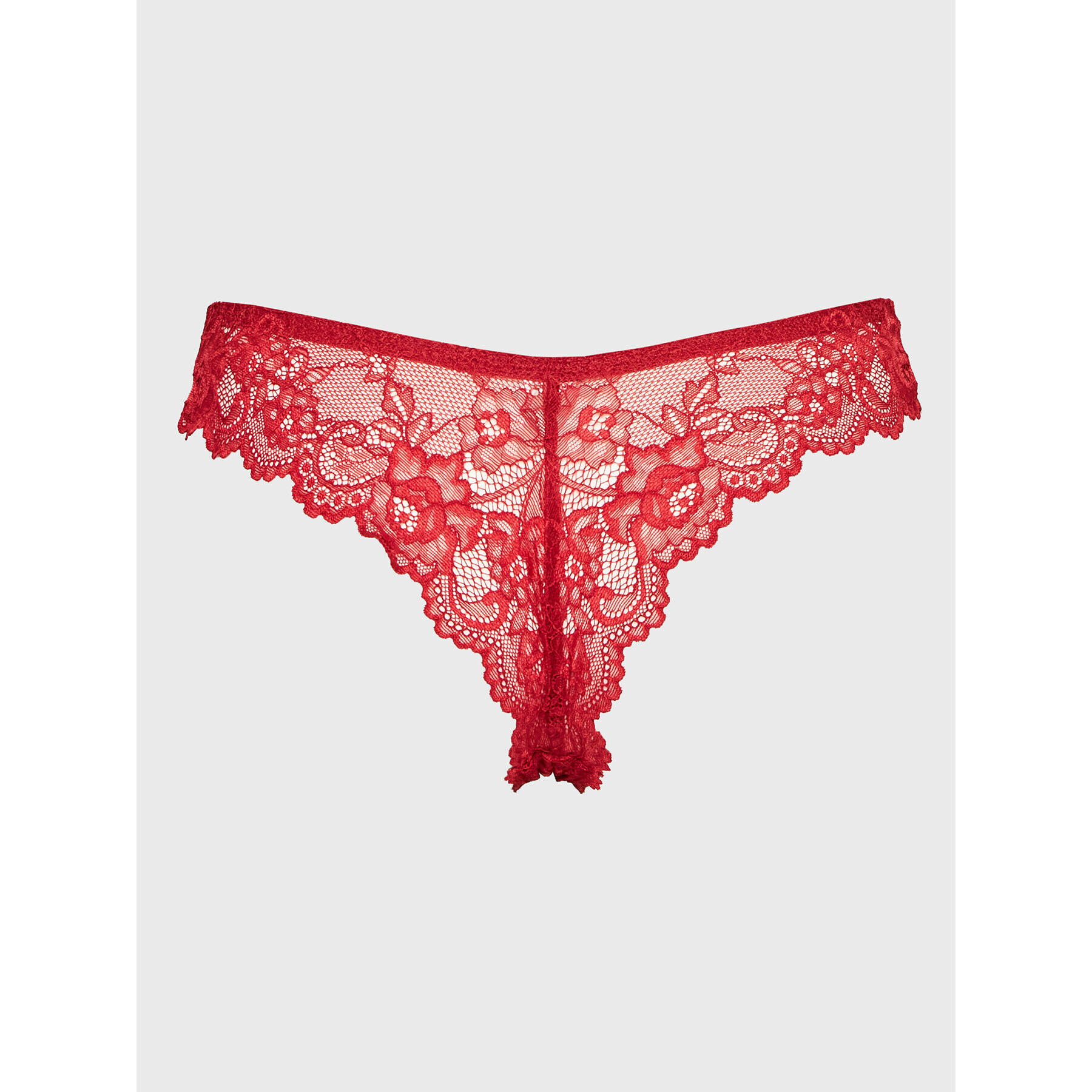 Triumph Chilot brazilian Tempting Lace 10182559 Roșu - Pled.ro