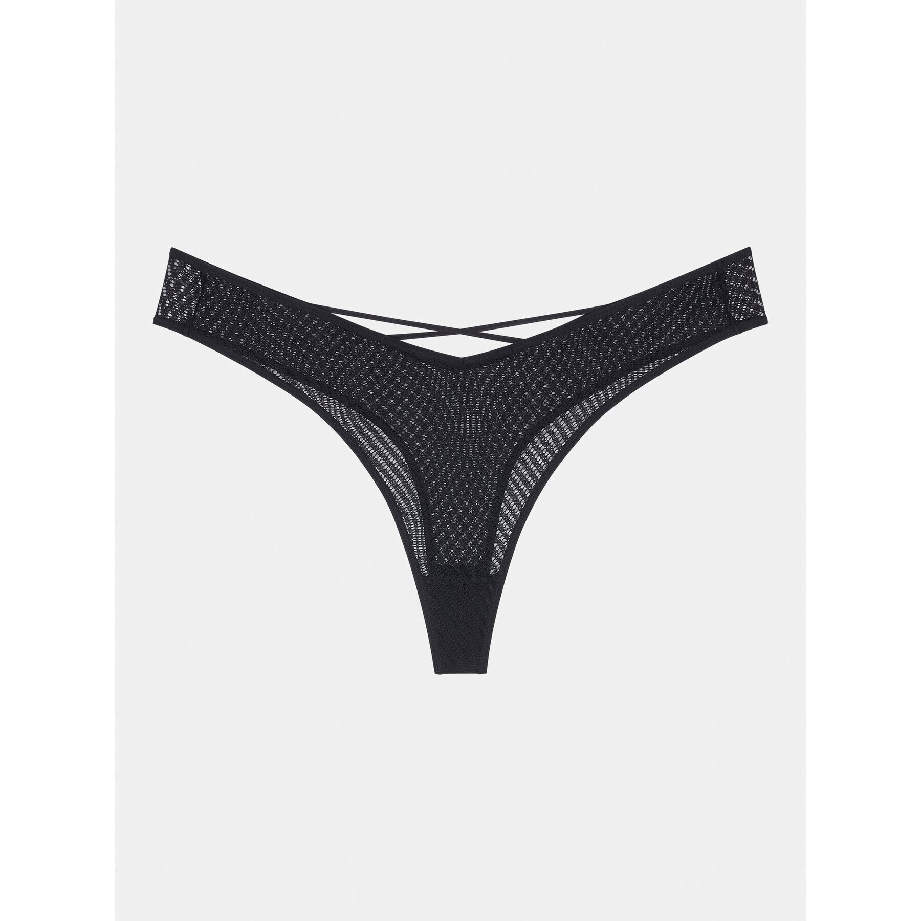 Triumph Chilot tanga Harmony Spotlight High Leg Brazilian 10217381 Negru - Pled.ro