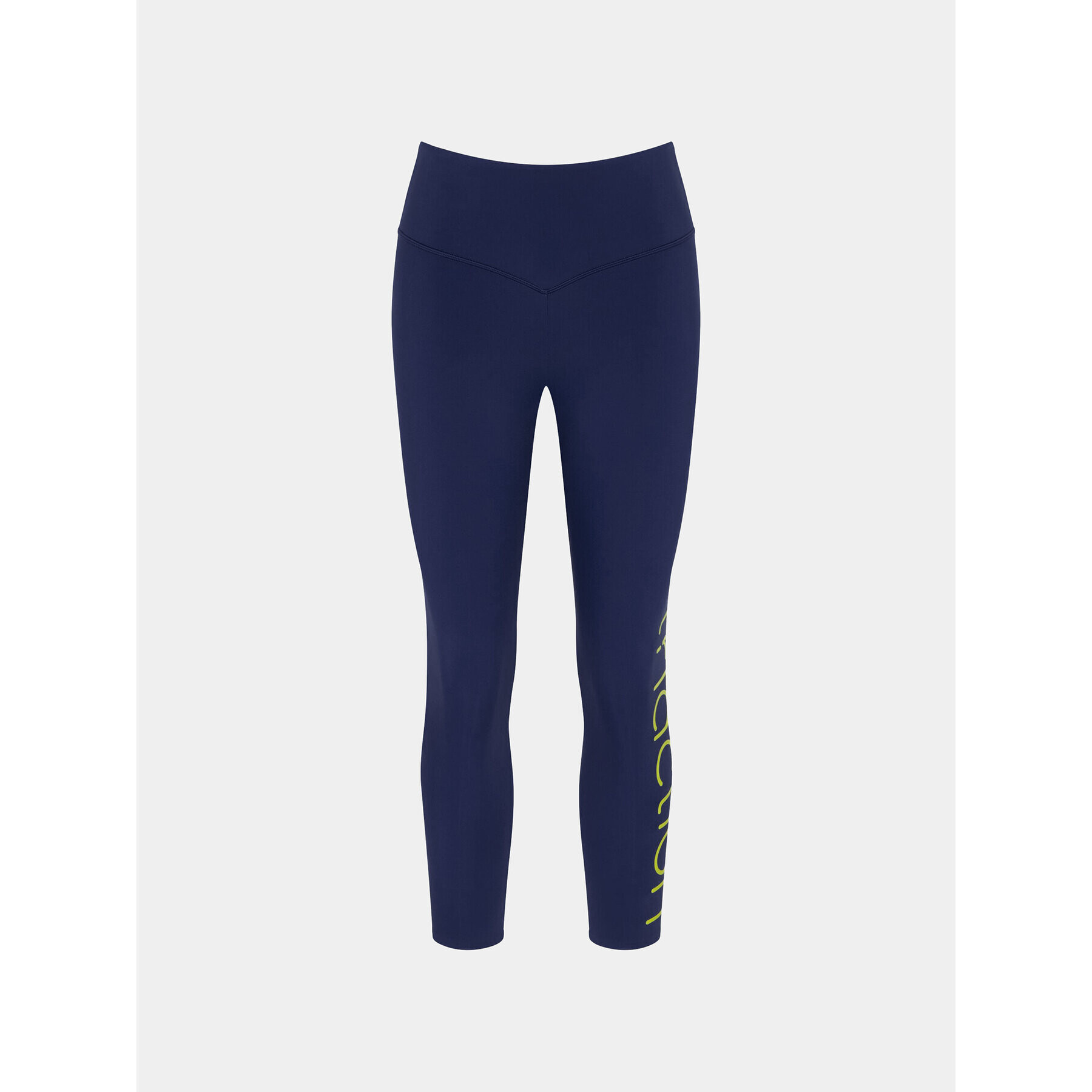 Triumph Colanți Cardio RTW 7/8 High Waist Leggings Logo 10215957 Bleumarin Slim Fit - Pled.ro