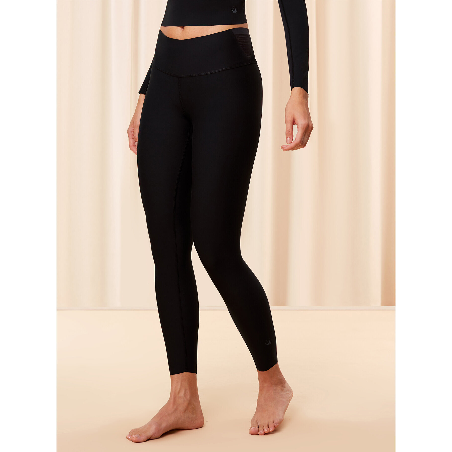 Triumph Jambiere încălțăminte Flex Smart Leggings EX 01 10216417 Negru Slim Fit - Pled.ro