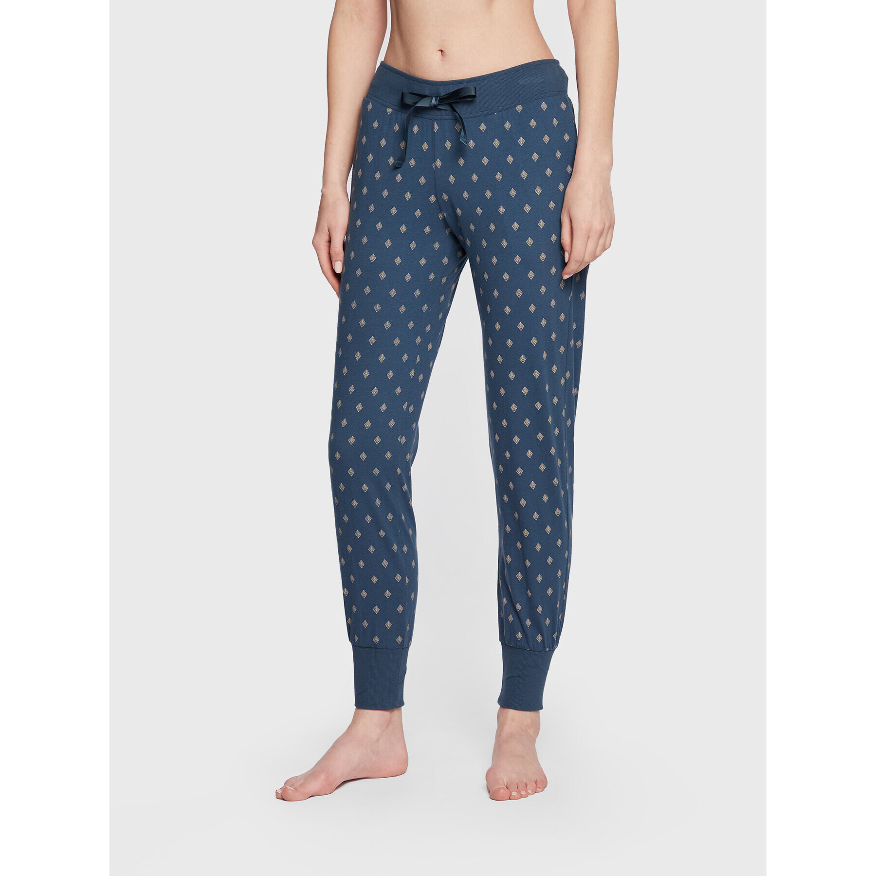 Triumph Pantaloni pijama Mix & Match 10209561 Albastru Regular Fit - Pled.ro