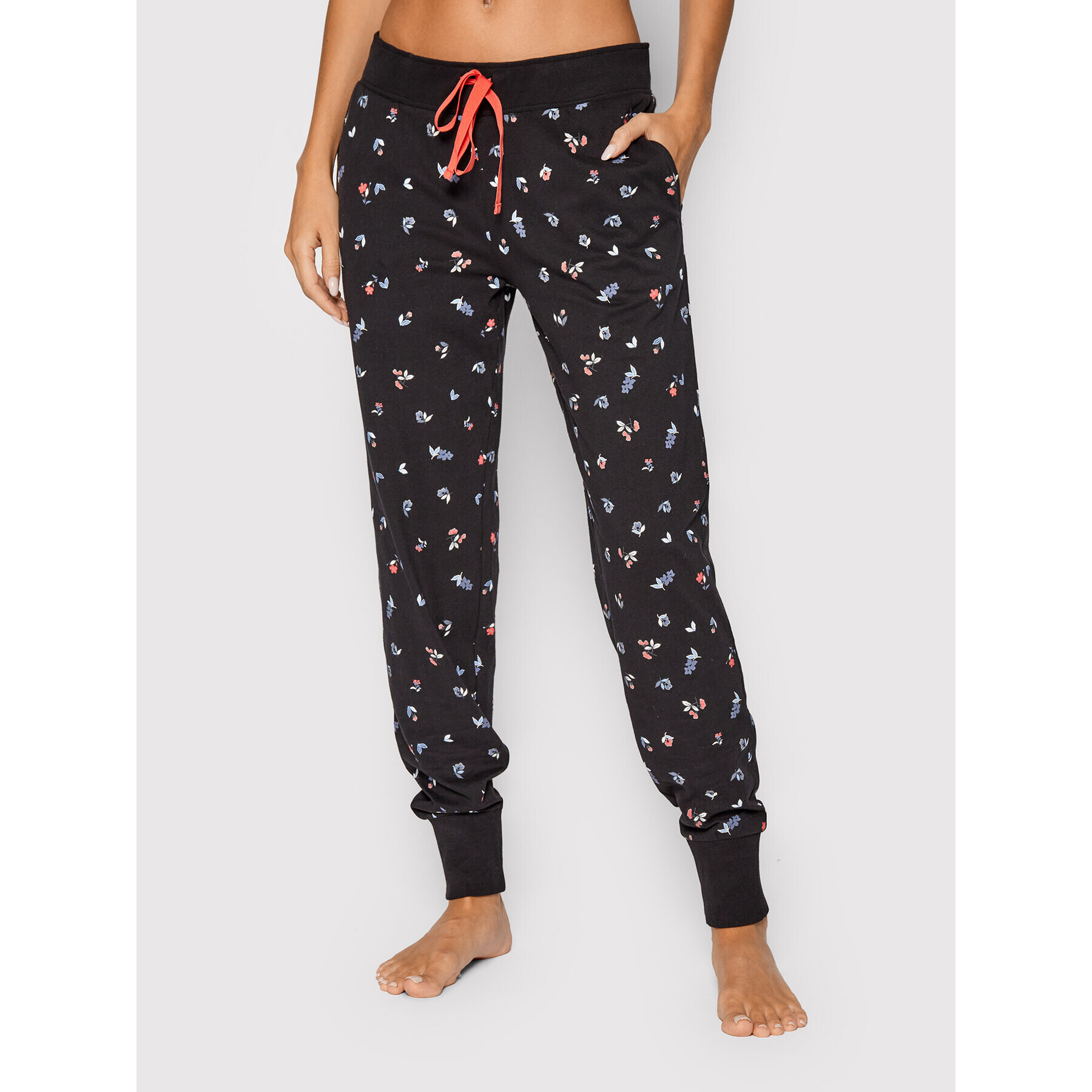 Triumph Pantaloni pijama Mix & Match 10209561 Negru - Pled.ro