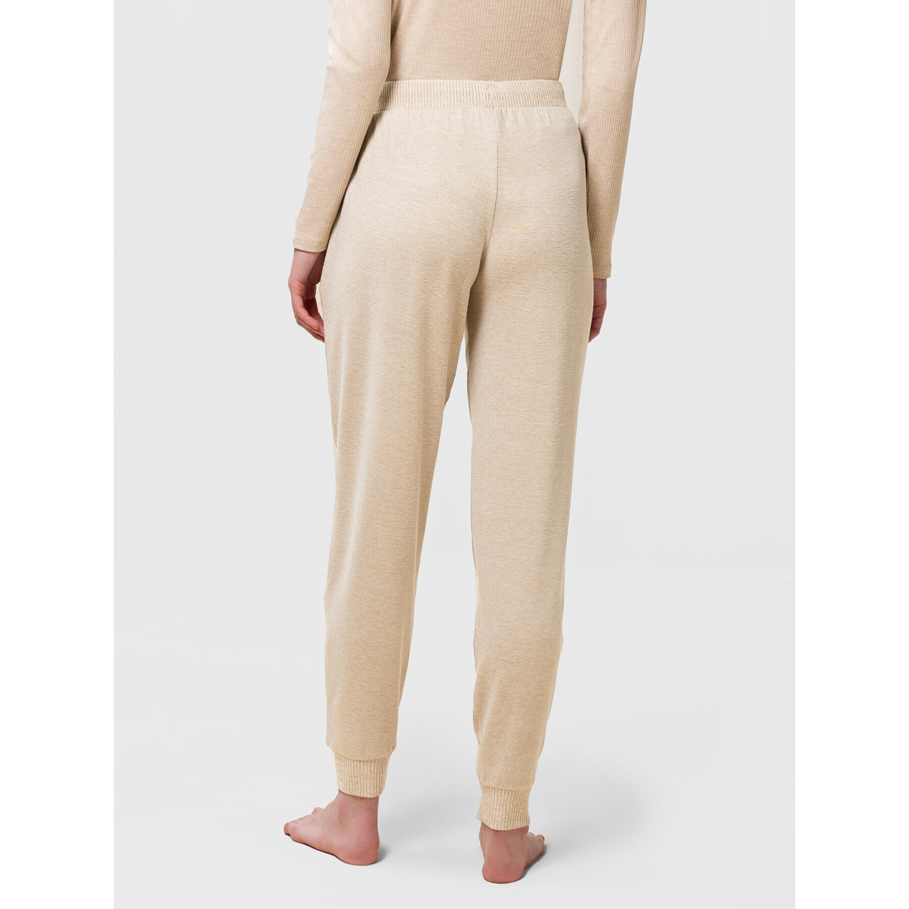 Triumph Pantaloni pijama Thermal 10213427 Bej Regular Fit - Pled.ro