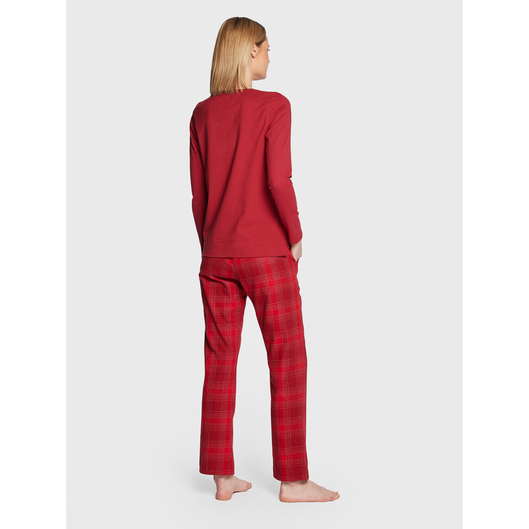 Triumph Pijama 10209559 Roșu Regular Fit - Pled.ro