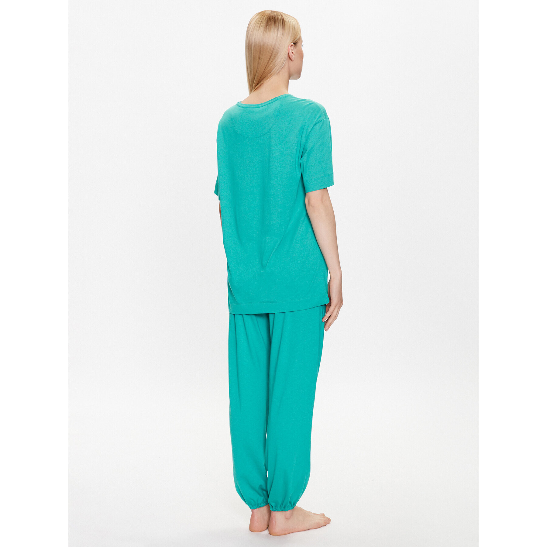 Triumph Pijama 10214839 Verde Relaxed Fit - Pled.ro