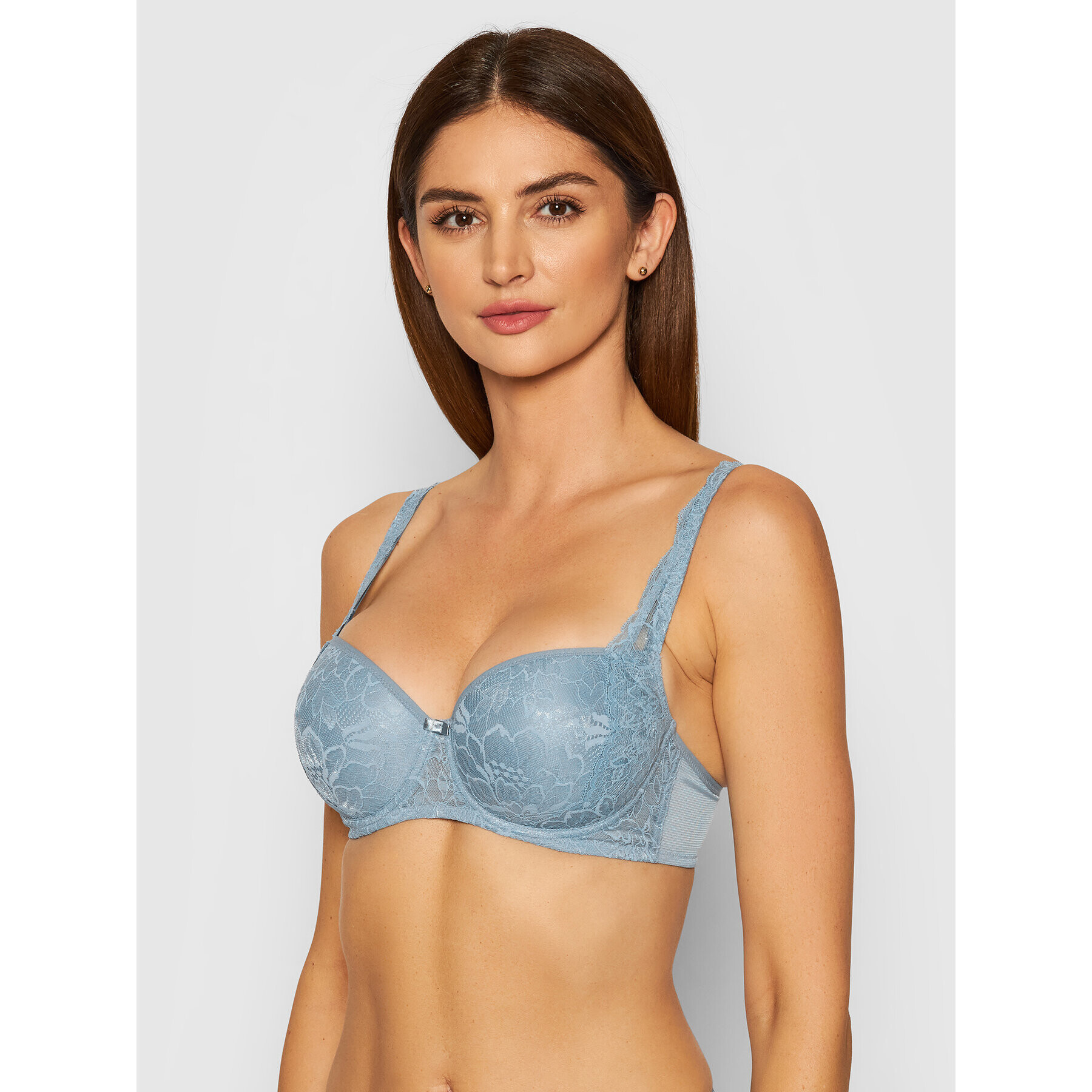 Triumph Sutien Balconette Amourette Charm 10201686 Albastru - Pled.ro