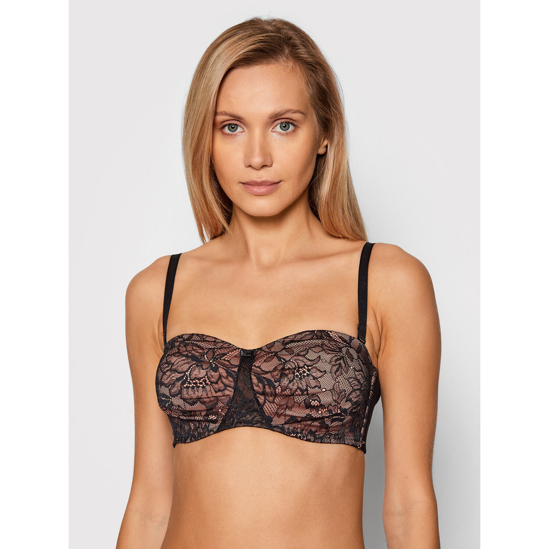 Triumph Sutien Balconette Amourette Charm 10208004 Negru - Pled.ro