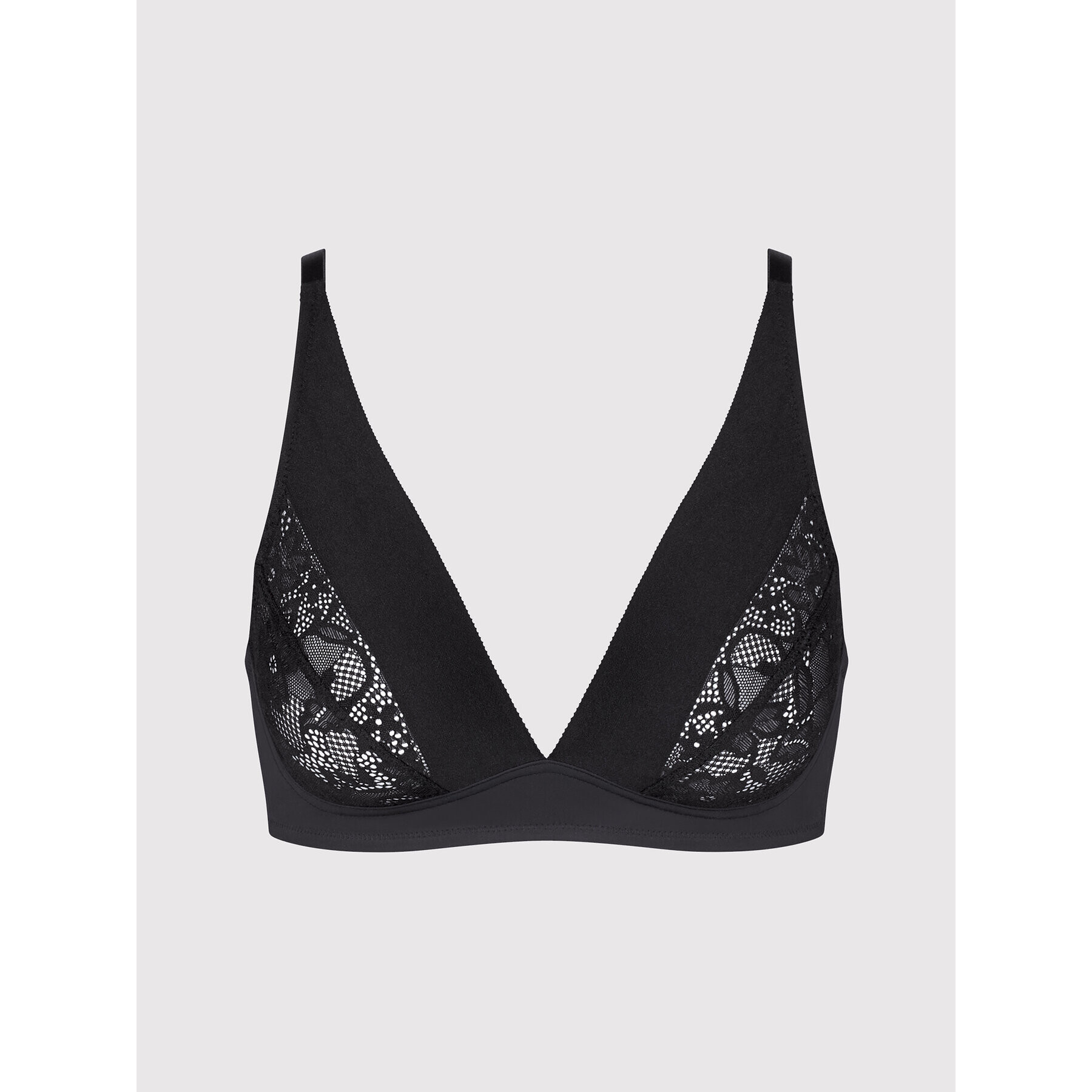 Triumph Sutien Bralette Vivid Spotlight 10210649 Negru - Pled.ro