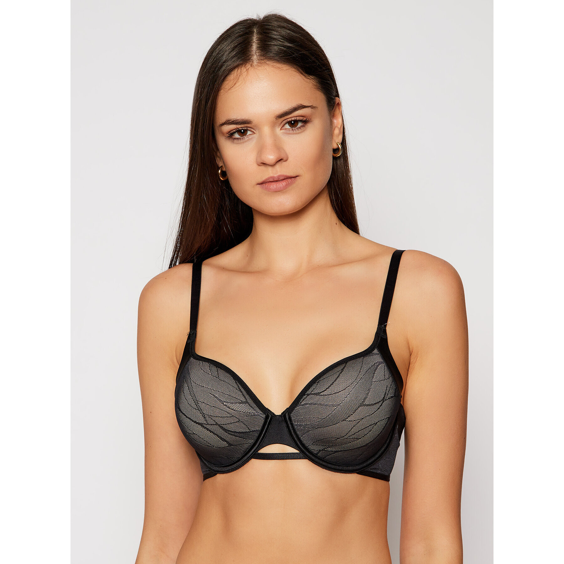 Triumph Sutien cu armătură Airy Sensation 10167696 Negru - Pled.ro