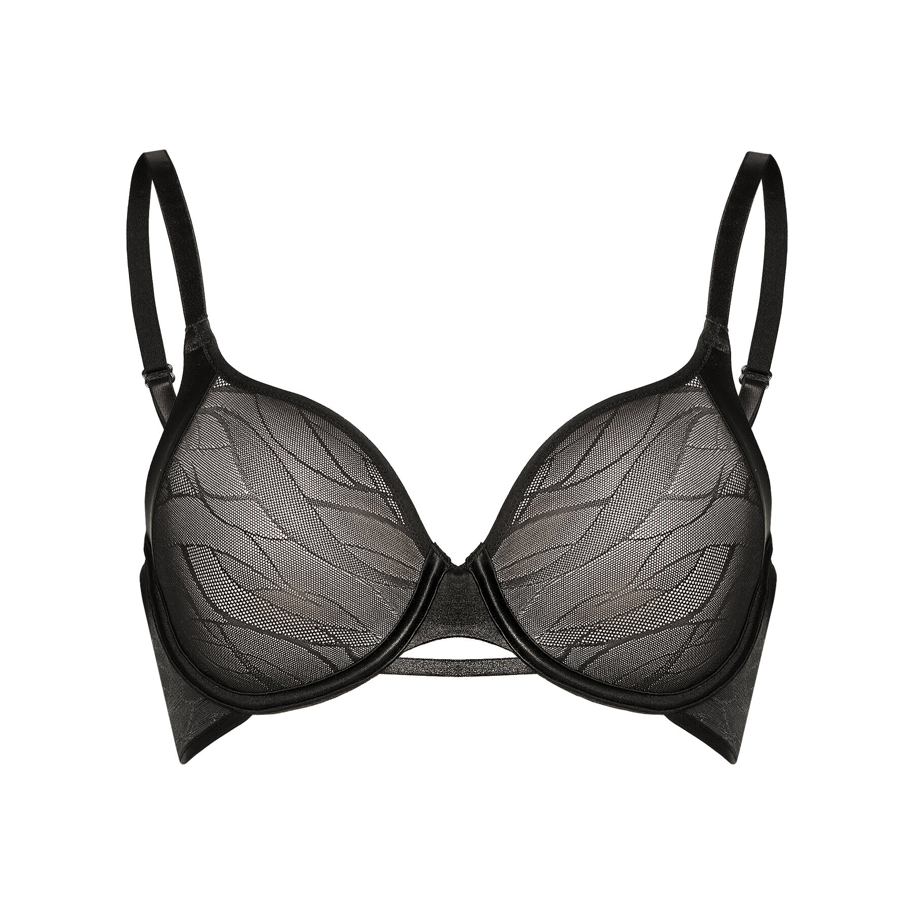 Triumph Sutien cu armătură Airy Sensation 10167696 Negru - Pled.ro