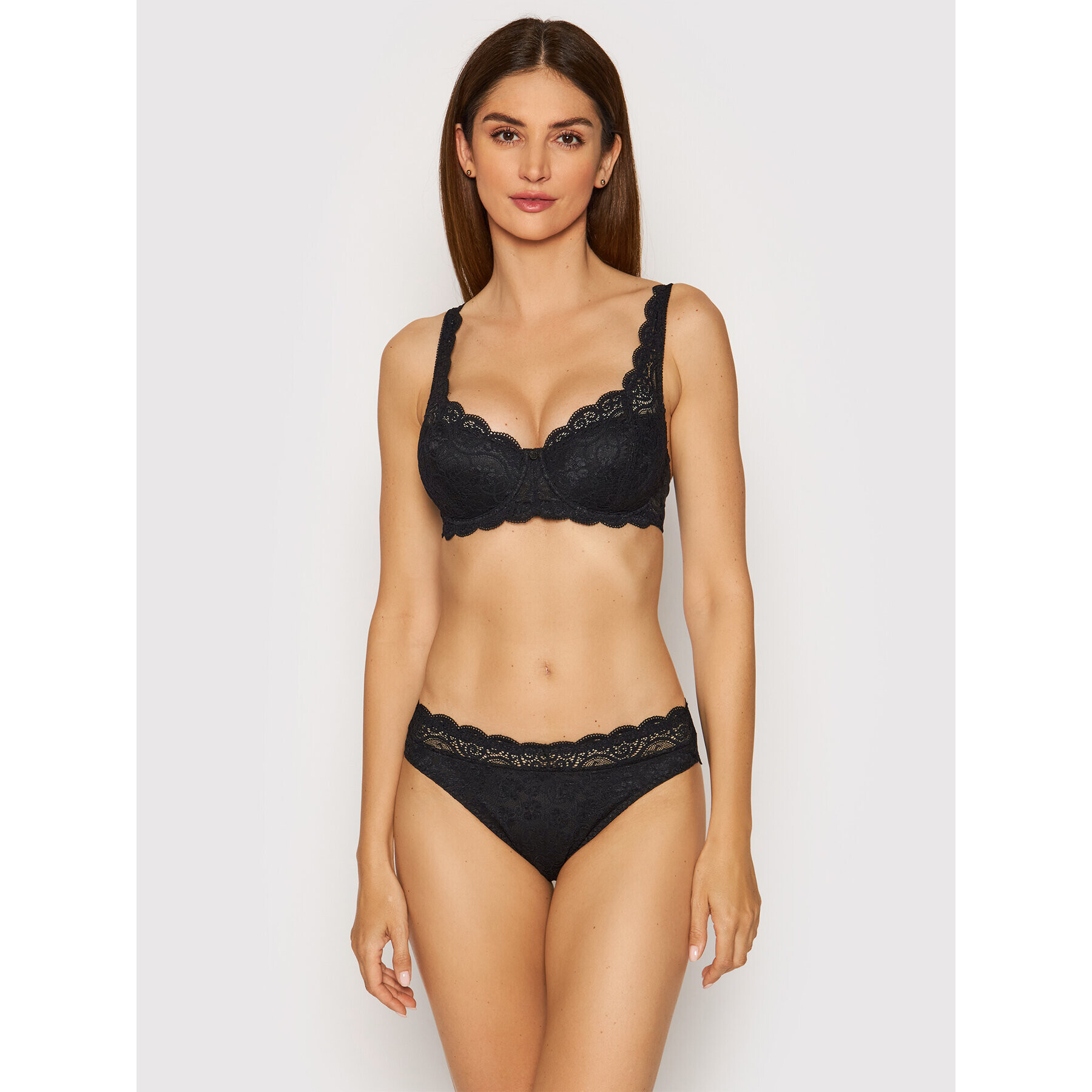 Triumph Sutien cu armătură Amourette 300 10166798 Negru - Pled.ro