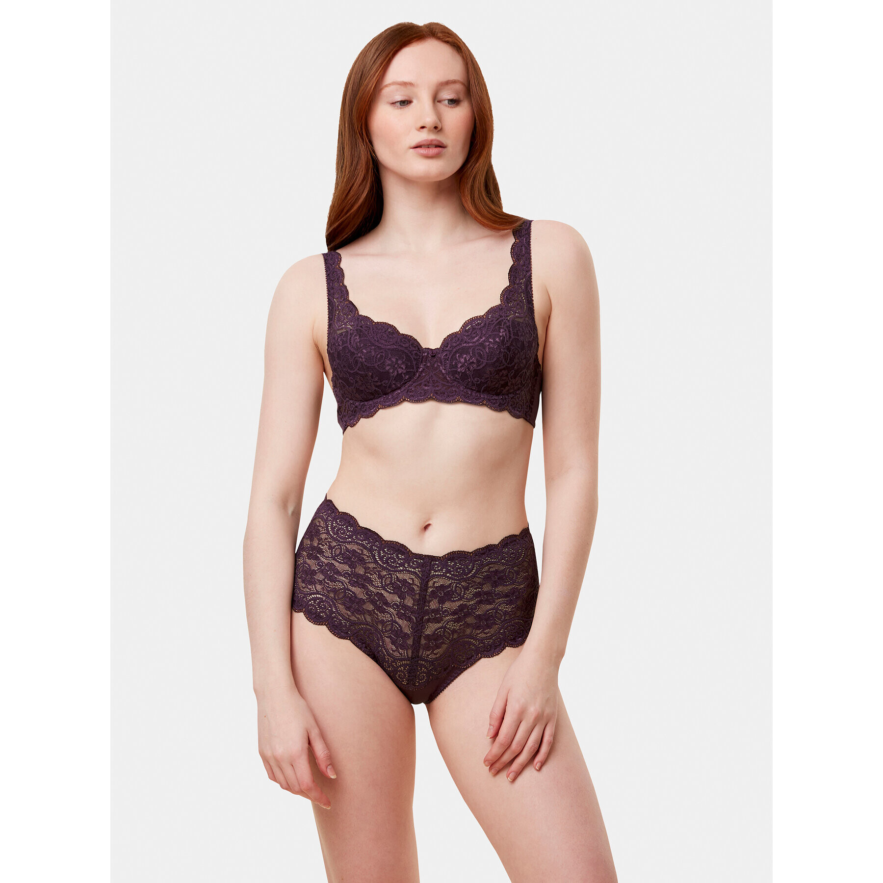 Triumph Sutien cu armătură Amourette 300 WHP X 10166798 Violet - Pled.ro