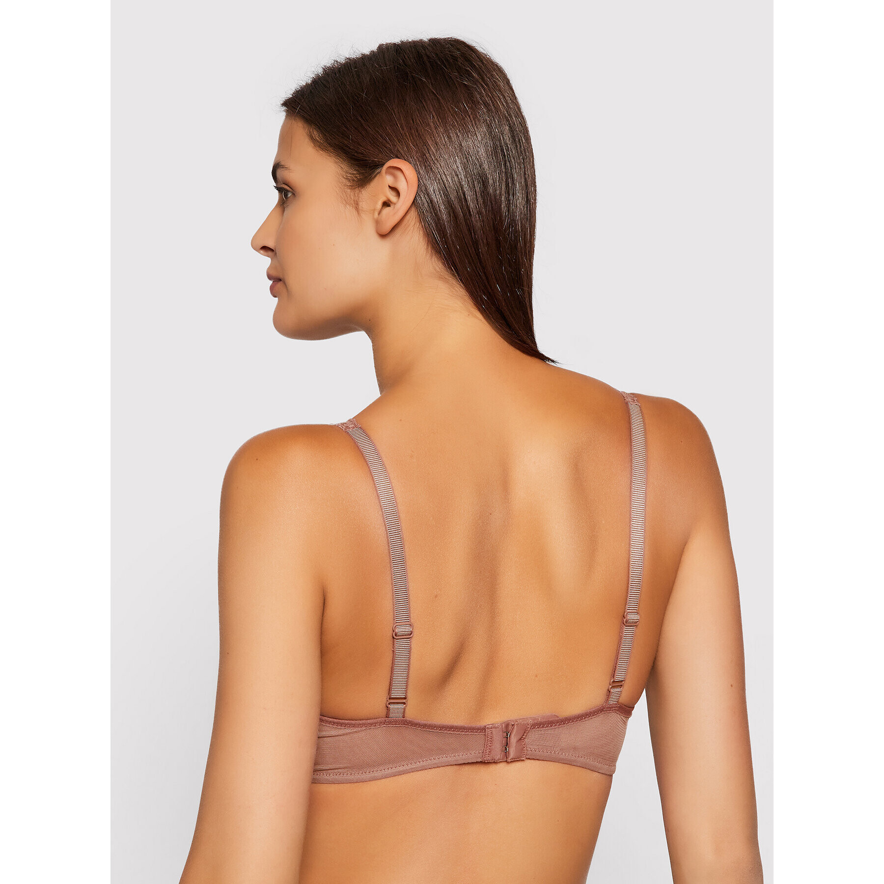 Triumph Sutien cu armătură Amourette Charm 10201686 Maro - Pled.ro