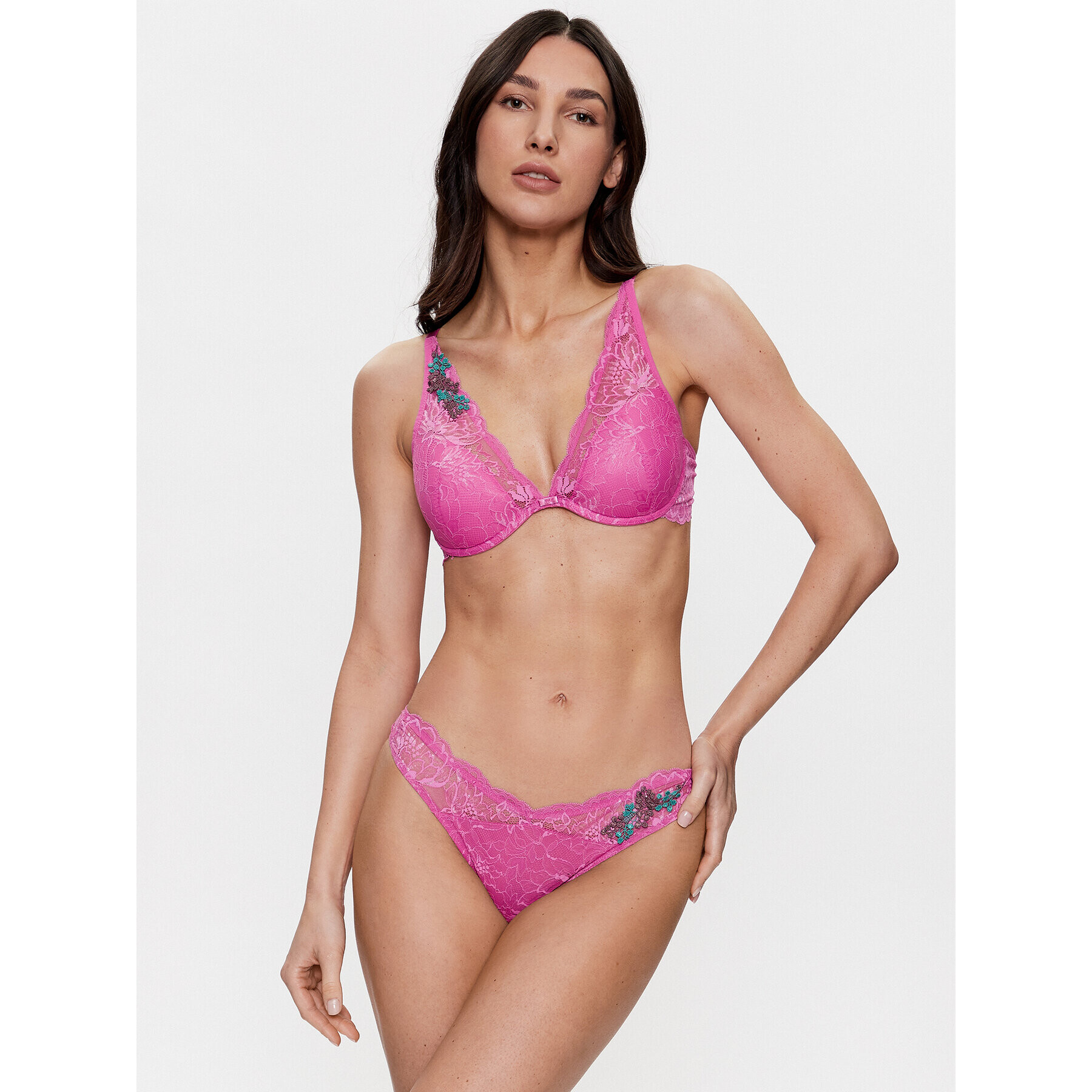 Triumph Sutien cu armătură Amourette Charm Summer 10214455 Roz - Pled.ro