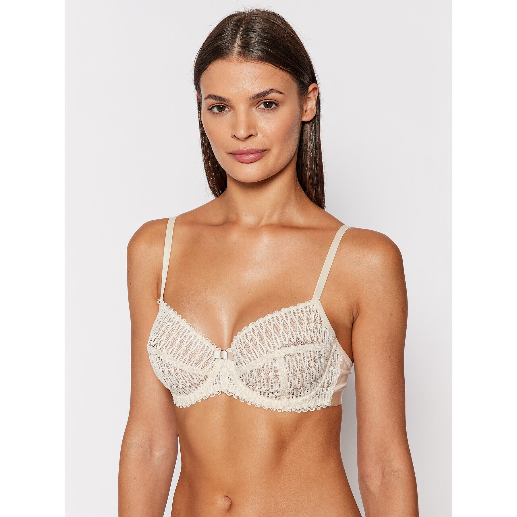 Triumph Sutien cu armătură Aura Spotlight 10208015 Bej - Pled.ro