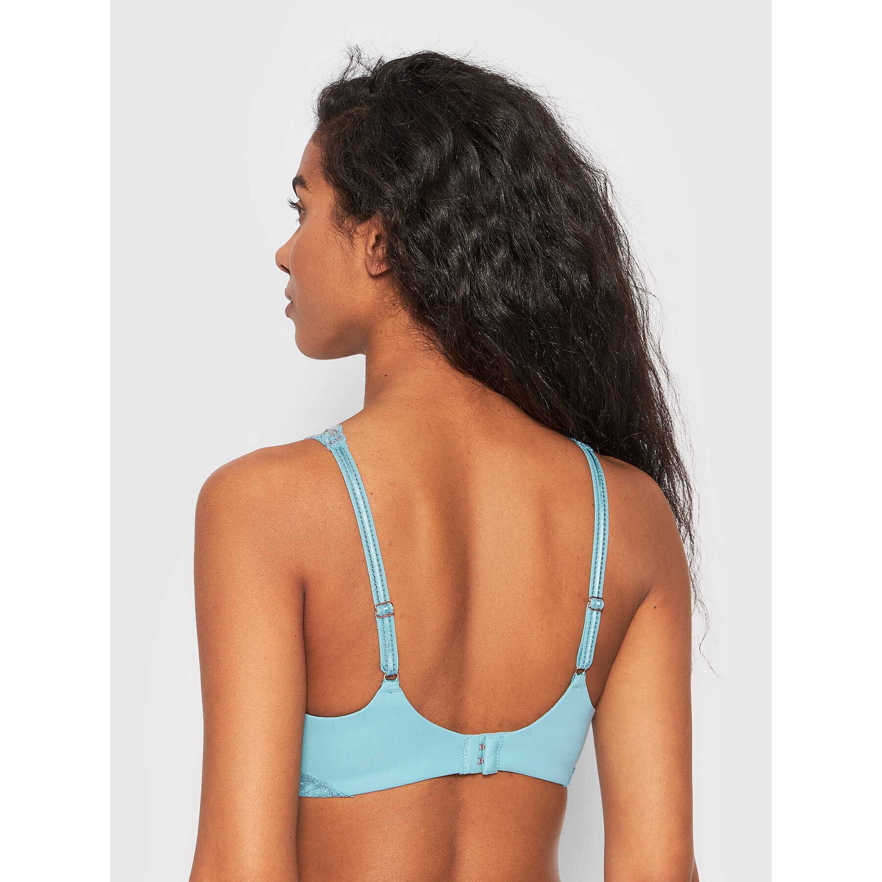 Triumph Sutien cu armătură Wild Peony Florale 10209627 Albastru - Pled.ro