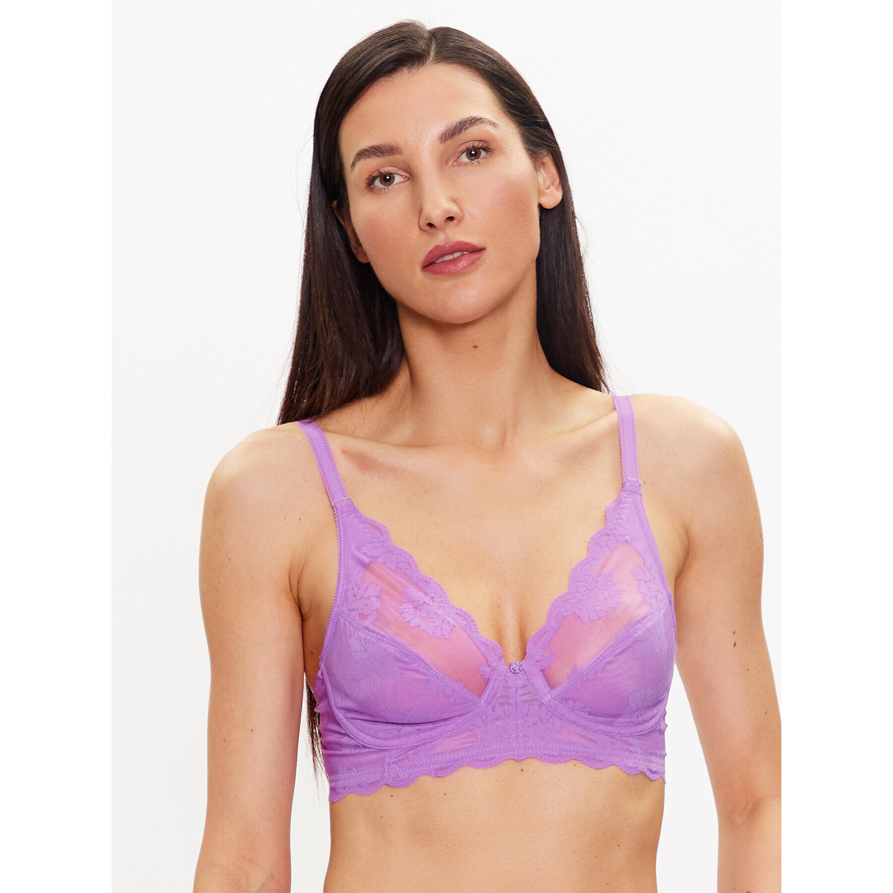 Triumph Sutien fără armătură Amourette 10214464 Violet - Pled.ro