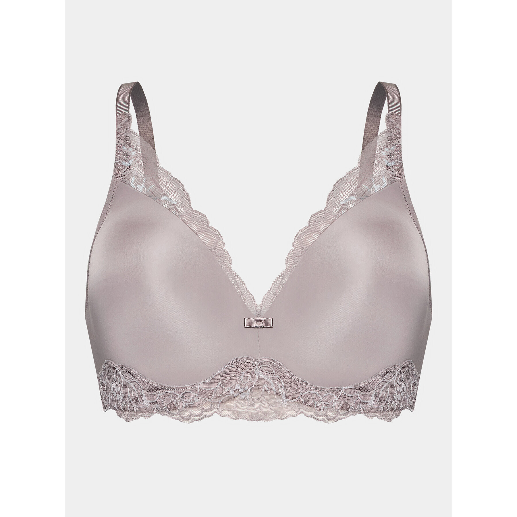 Triumph Sutien fără armătură Amourette Charm 10214457 Gri - Pled.ro