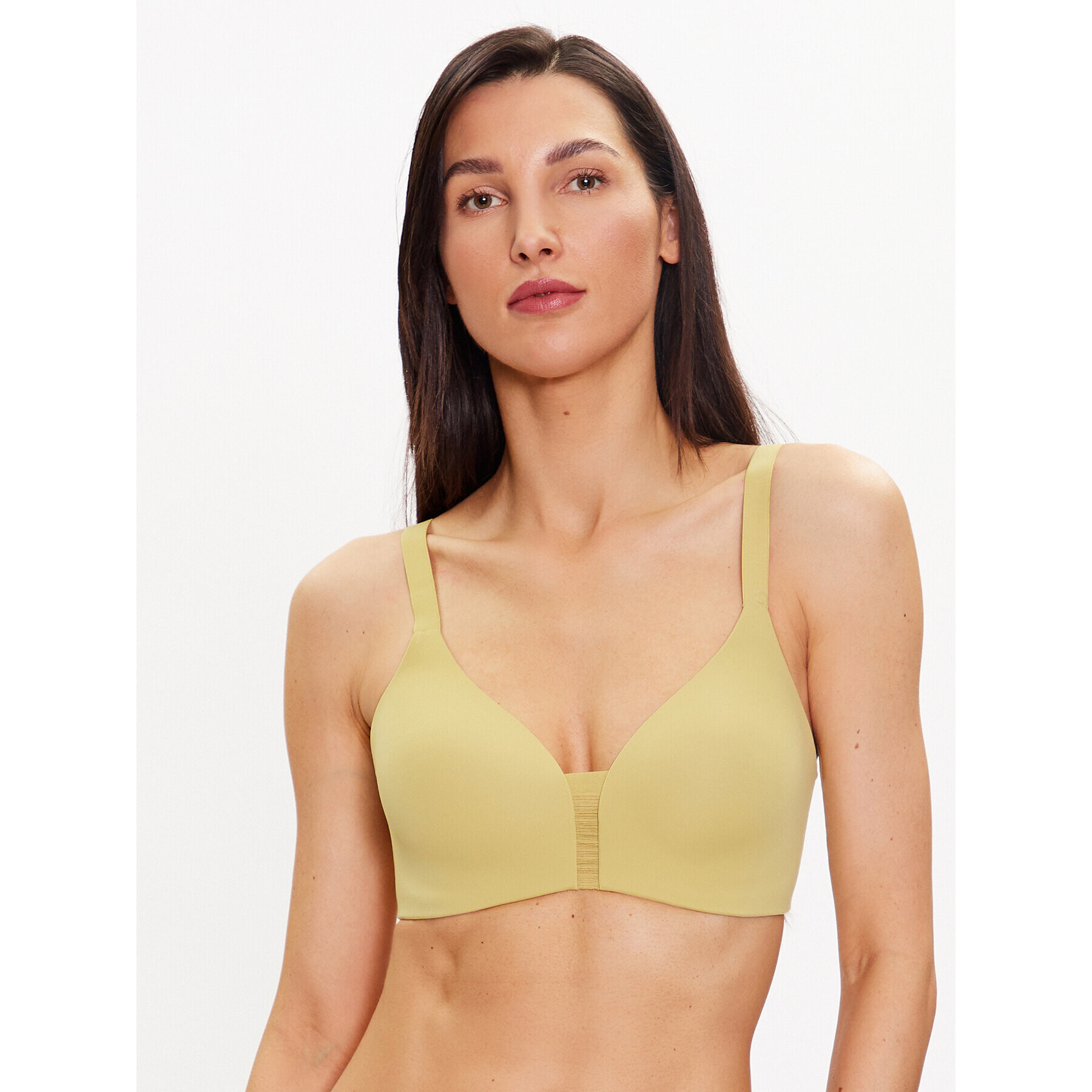 Triumph Sutien fără armătură Flex Smart 10213788 Galben - Pled.ro