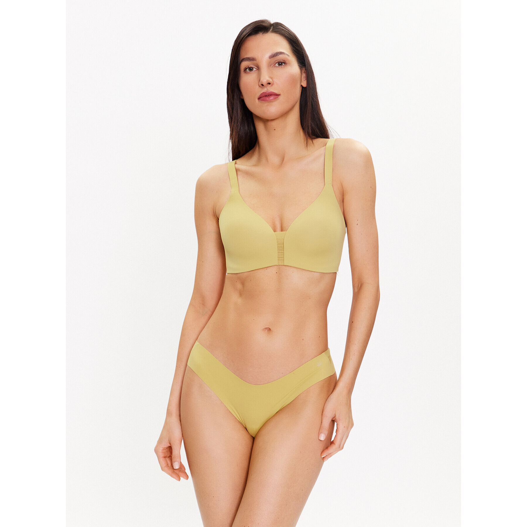 Triumph Sutien fără armătură Flex Smart 10213788 Galben - Pled.ro