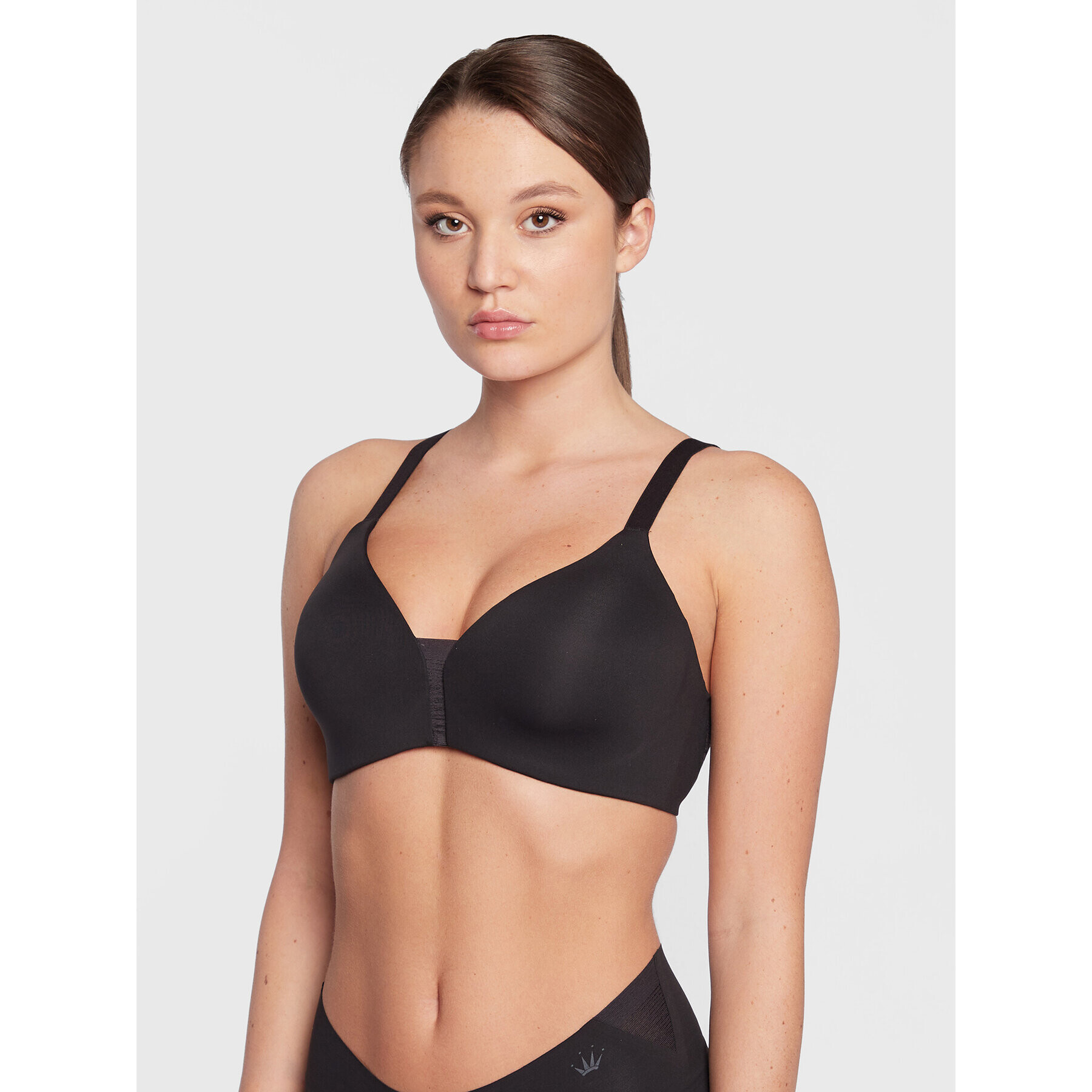 Triumph Sutien fără armătură Flex Smart 10213788 Negru - Pled.ro