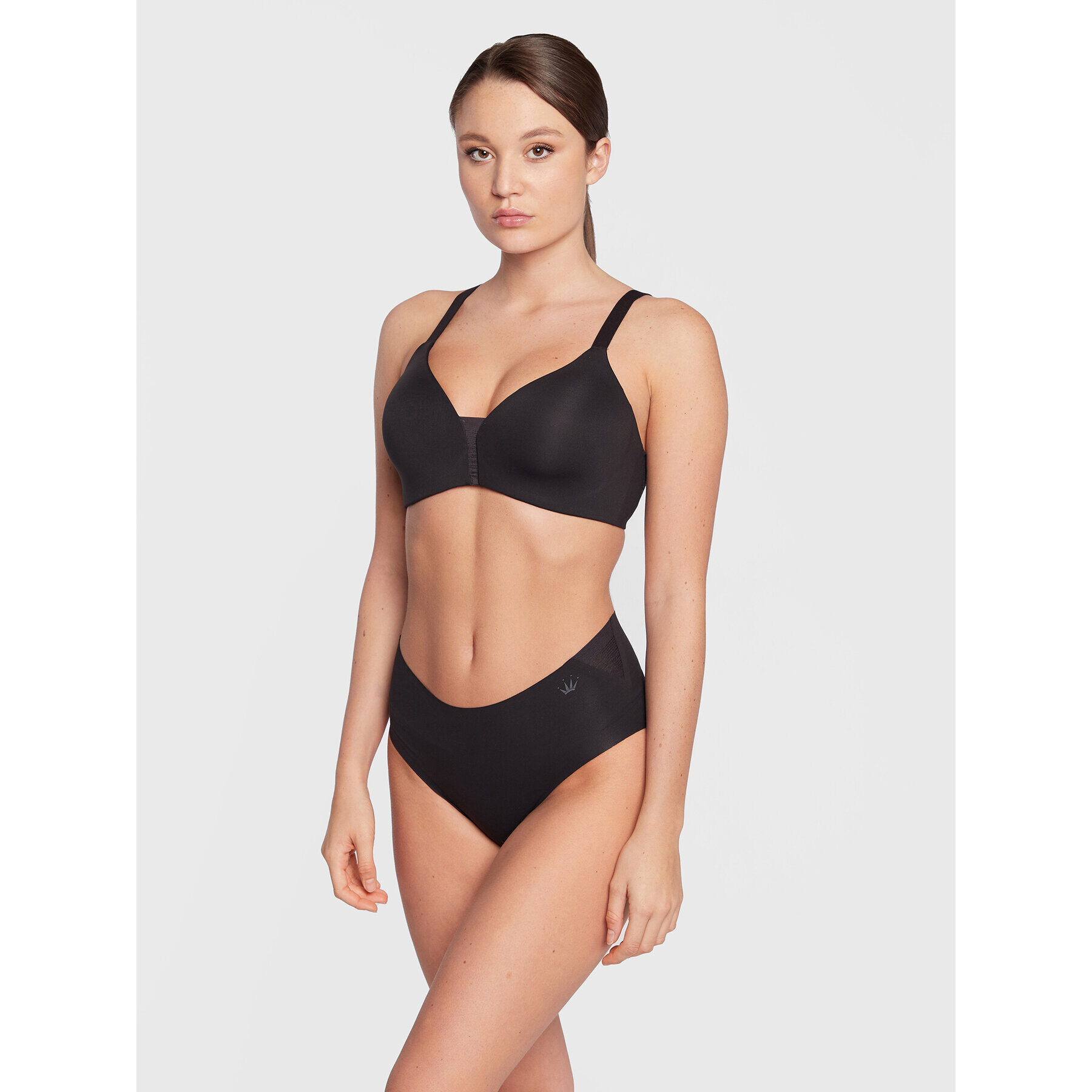 Triumph Sutien fără armătură Flex Smart 10213788 Negru - Pled.ro