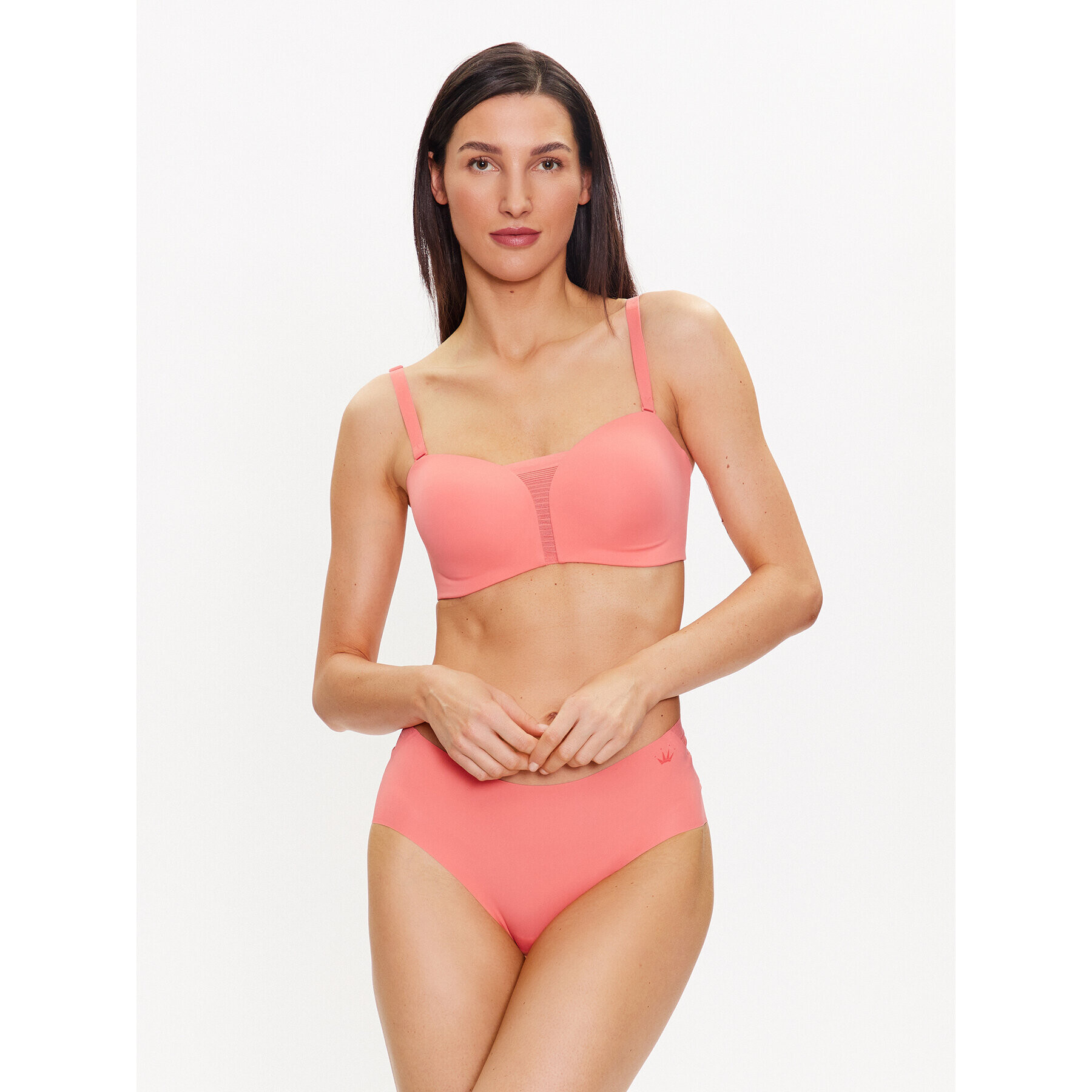 Triumph Sutien fără armătură Flex Smart 10214443 Coral - Pled.ro